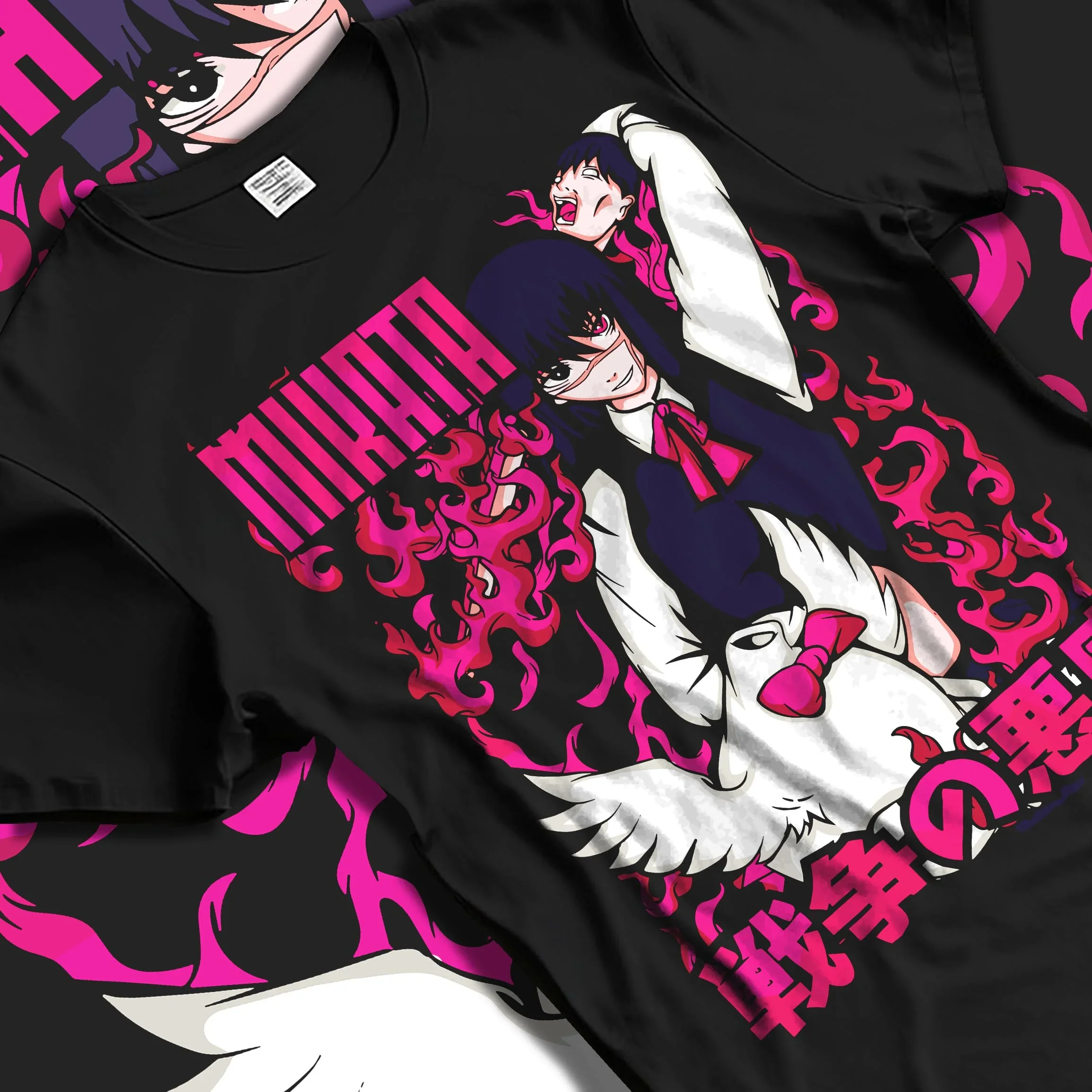 Asa Mitaka Chainsaw Man Hoodie War Devil Flames - Image 5