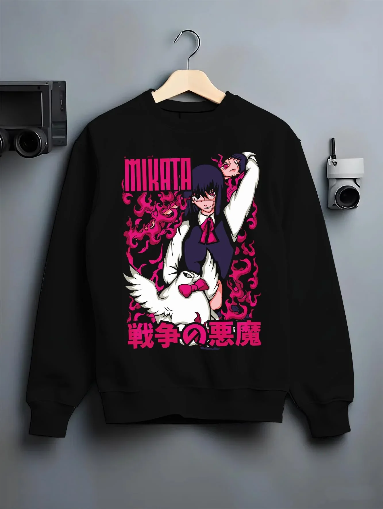 Asa Mitaka Chainsaw Man Hoodie War Devil Flames - Image 6