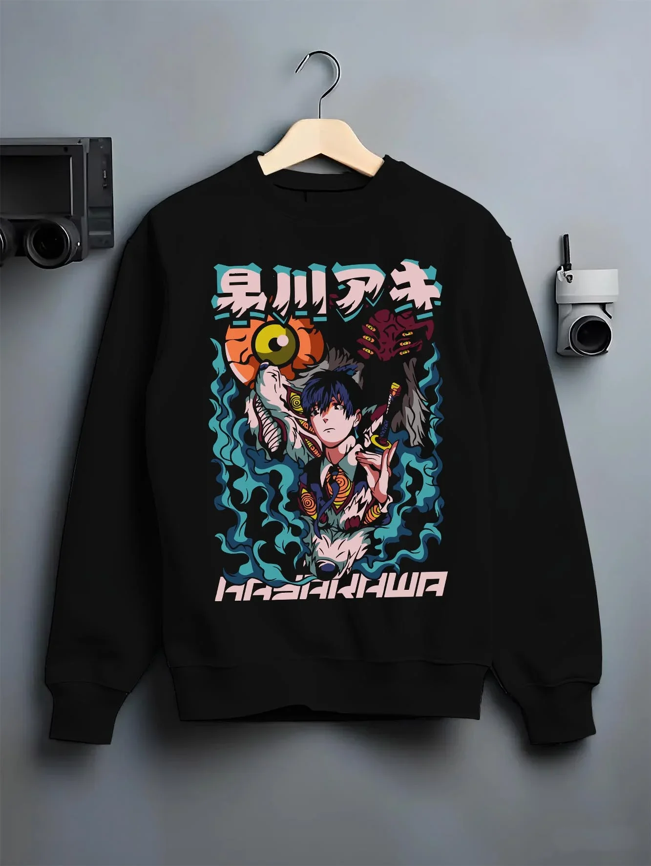 Aki Hayakawa Hoodie Chainsaw Man Devil Hunter Katana - Image 6