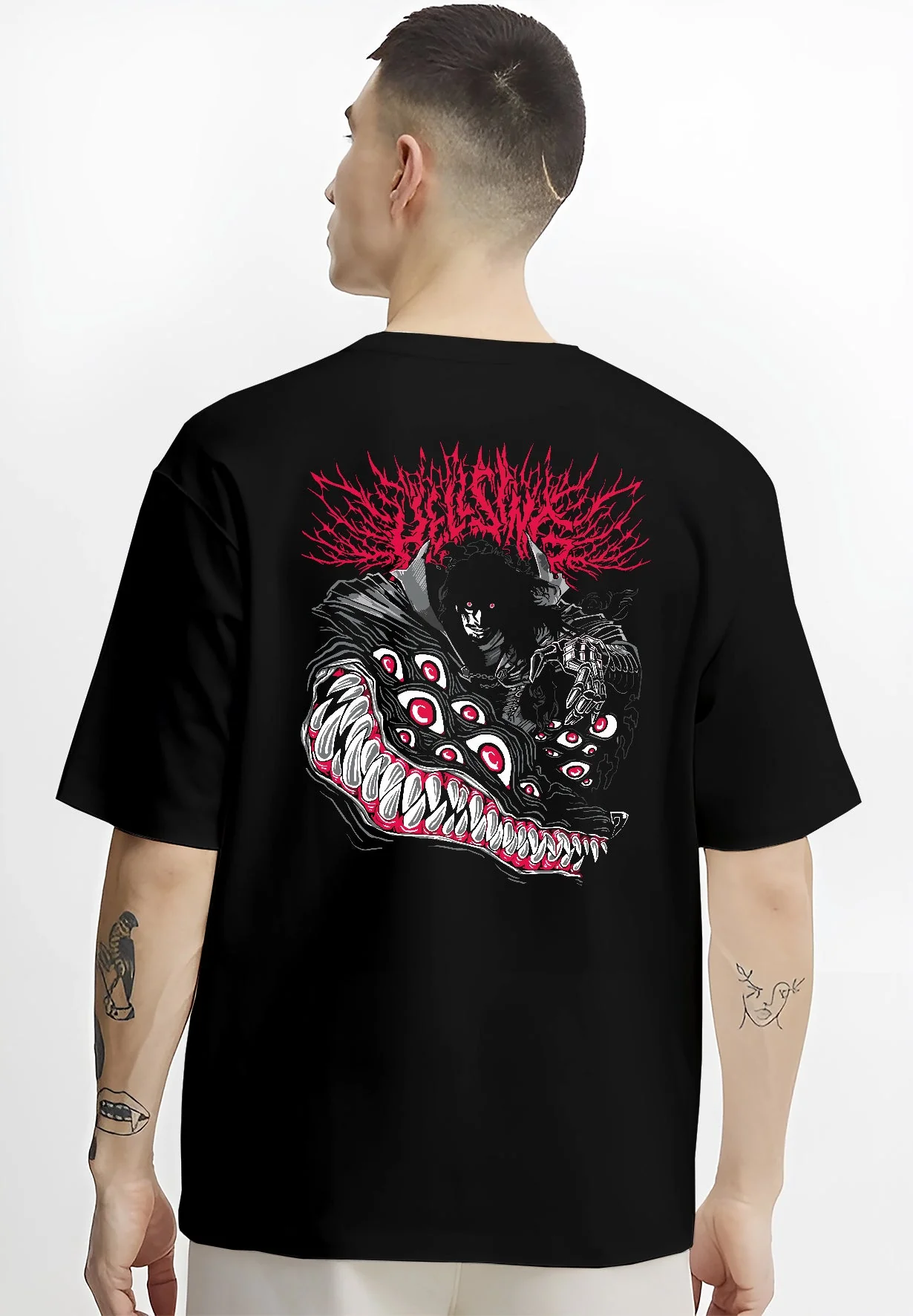 Alucard Baskerville Familiar Hellsing Anime Hoodie - Image 4