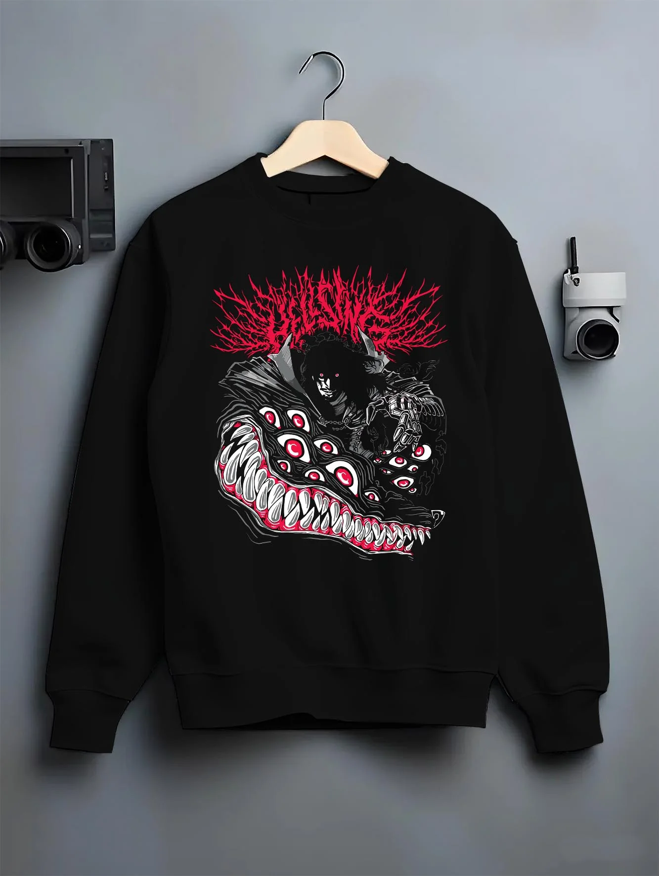 Alucard Baskerville Familiar Hellsing Anime Hoodie - Image 6