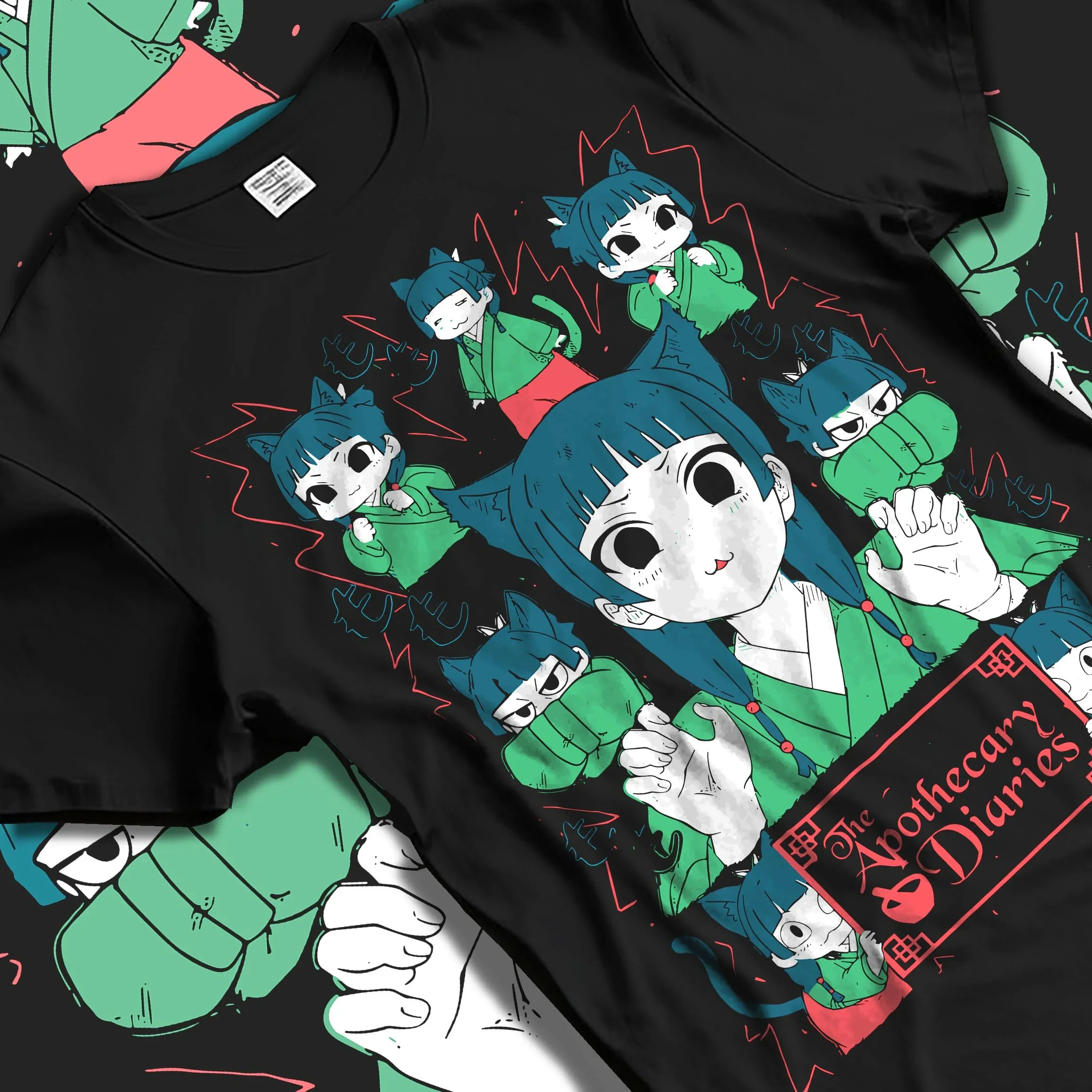 Apothecary Diaries Hoodie Maomao Green Poison Dolls - Image 5