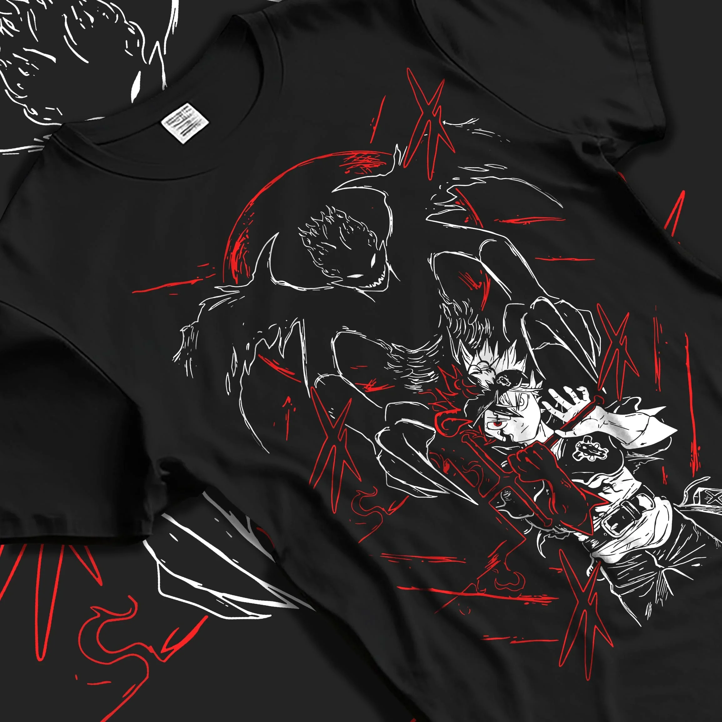 Asta and Friends Hoodie Black Clover Squad United - Image 5