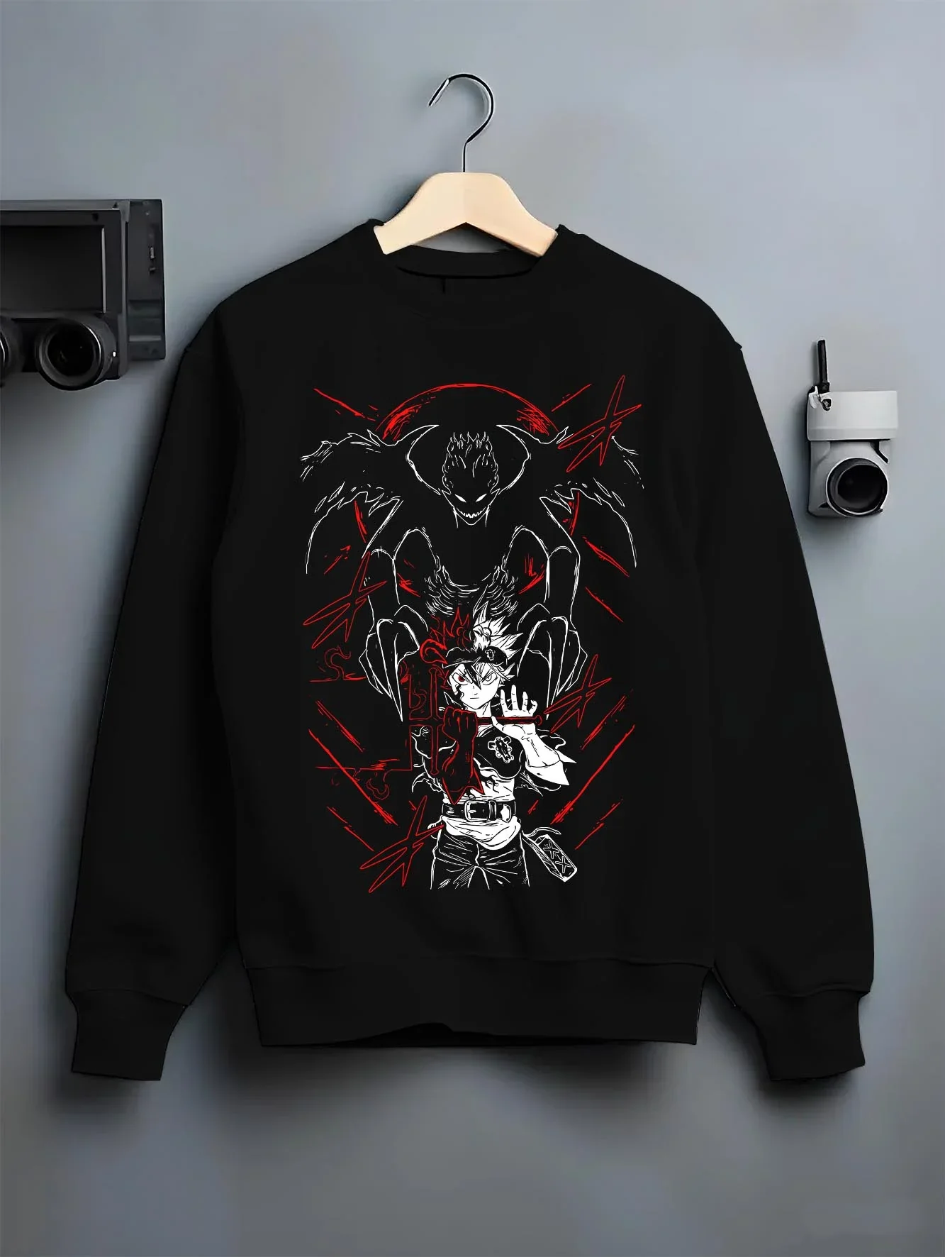 Asta and Friends Hoodie Black Clover Squad United - Image 6