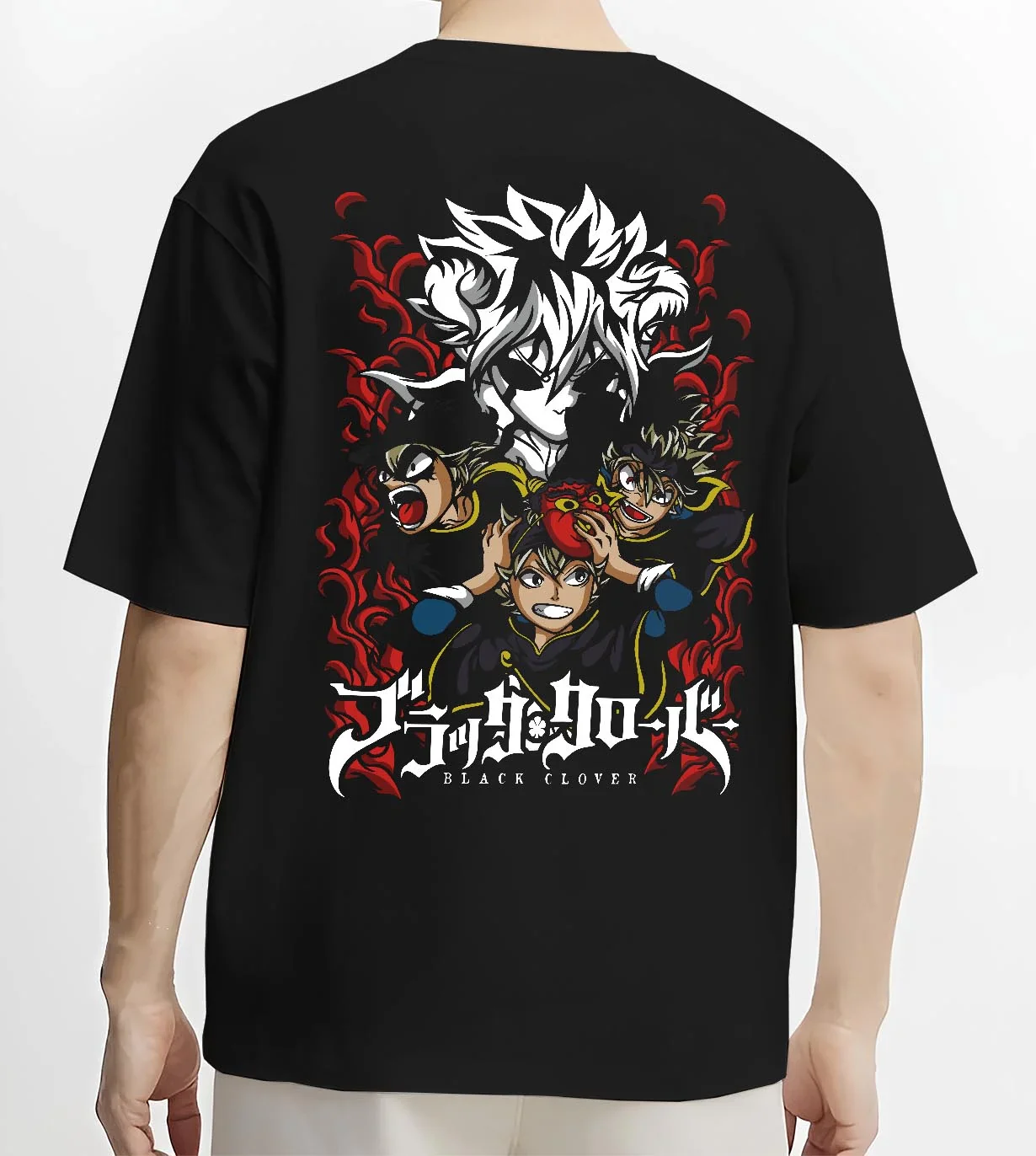 Asta Clover Hoodie Black Clover Dark Grimoire Battle - Image 4