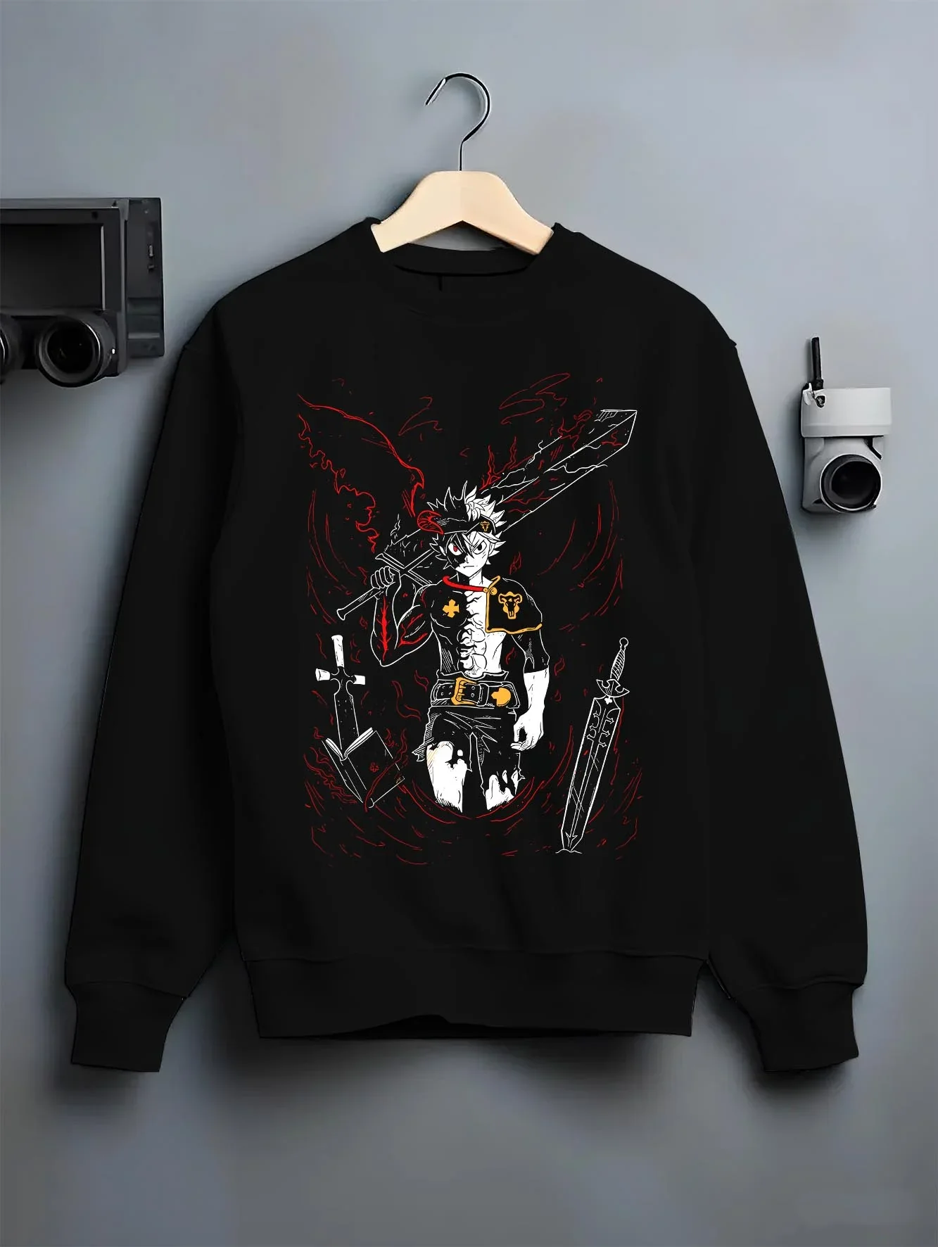 Asta Demon Sword Hoodie Black Clover Dark Blade Form - Image 6