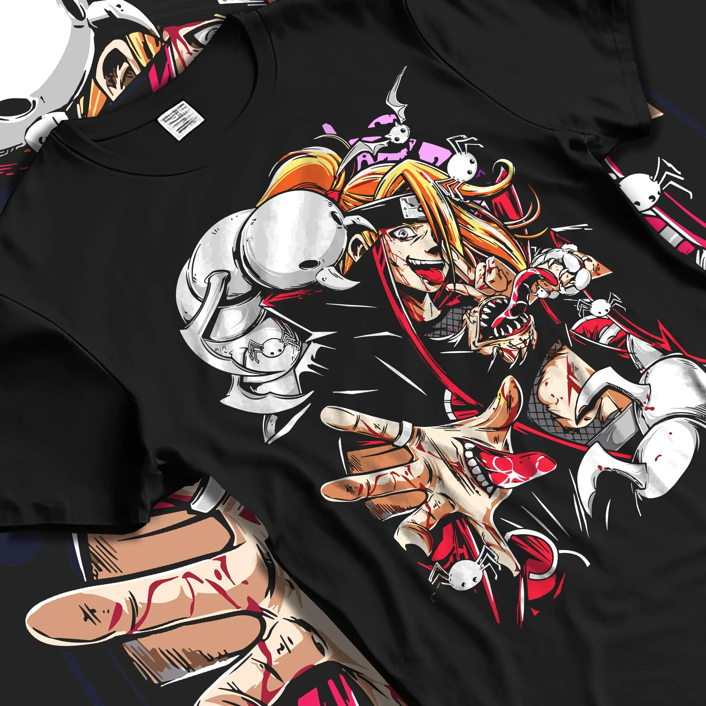 Bleach Hoodie Ichigo Battle Form Hollow Retro Print - Image 5