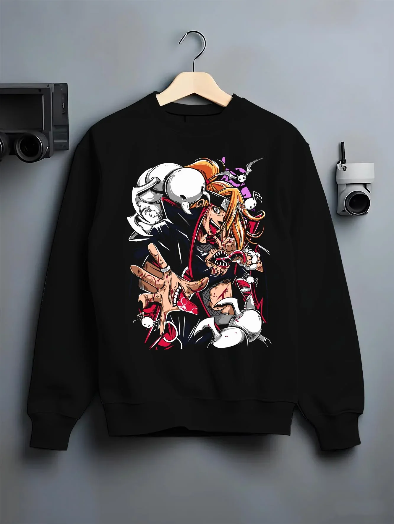 Bleach Hoodie Ichigo Battle Form Hollow Retro Print - Image 6