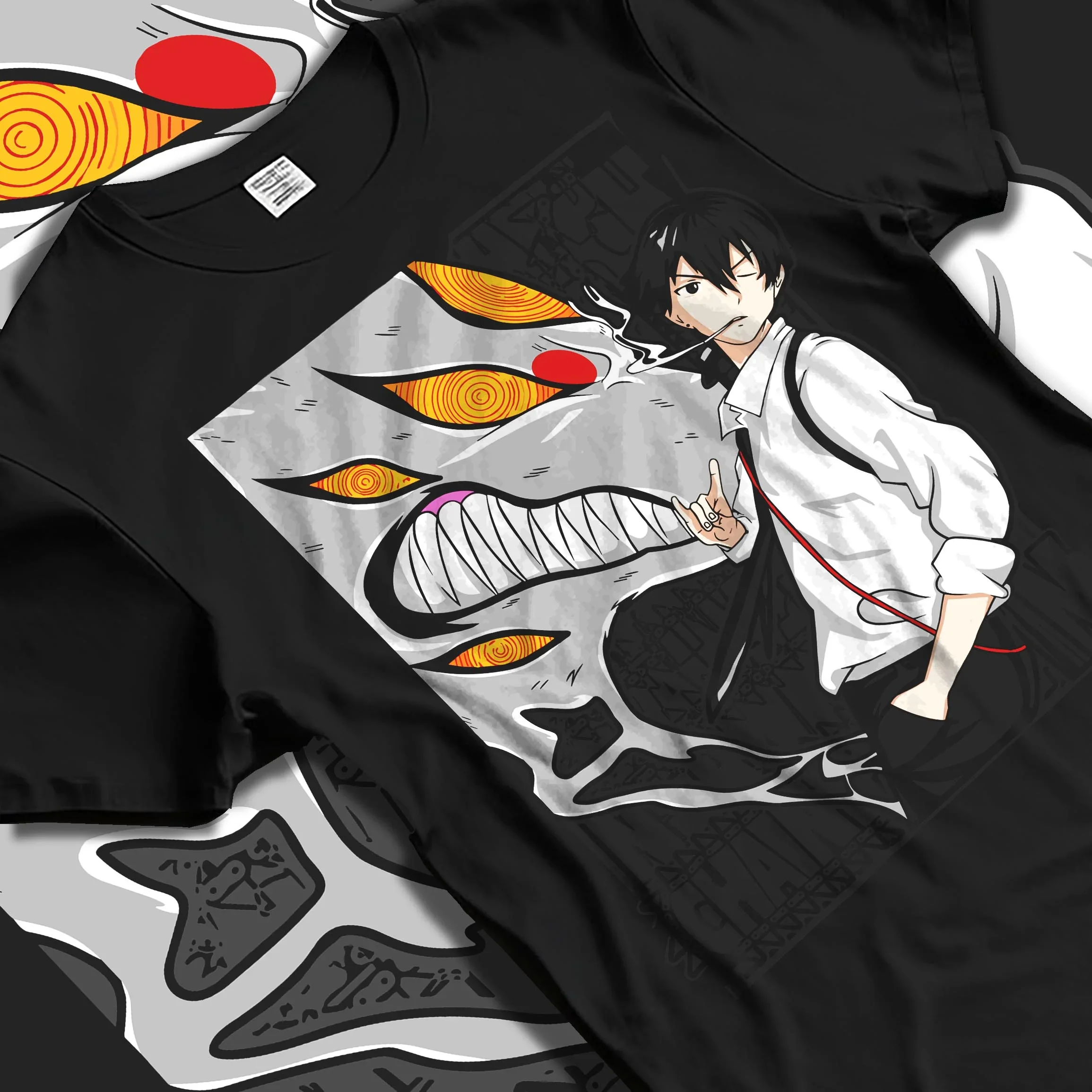 Chainsaw Man Hoodie Denji Devil Hunter Chainsaw Blades - Image 5