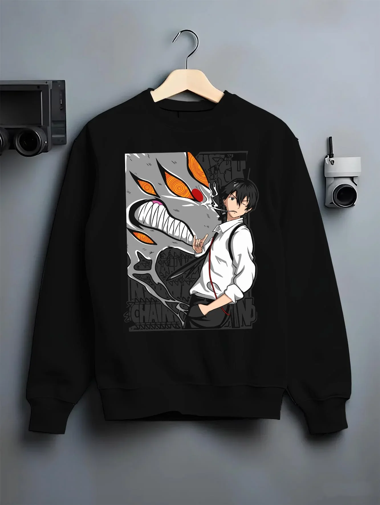 Chainsaw Man Hoodie Denji Devil Hunter Chainsaw Blades - Image 6