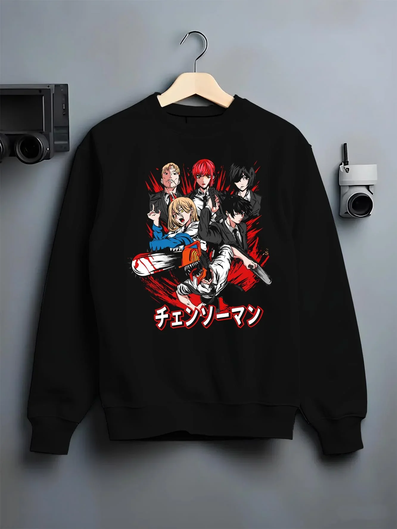 Chainsaw Man Hoodie Katana Man Devil Hunter Villain - Image 6