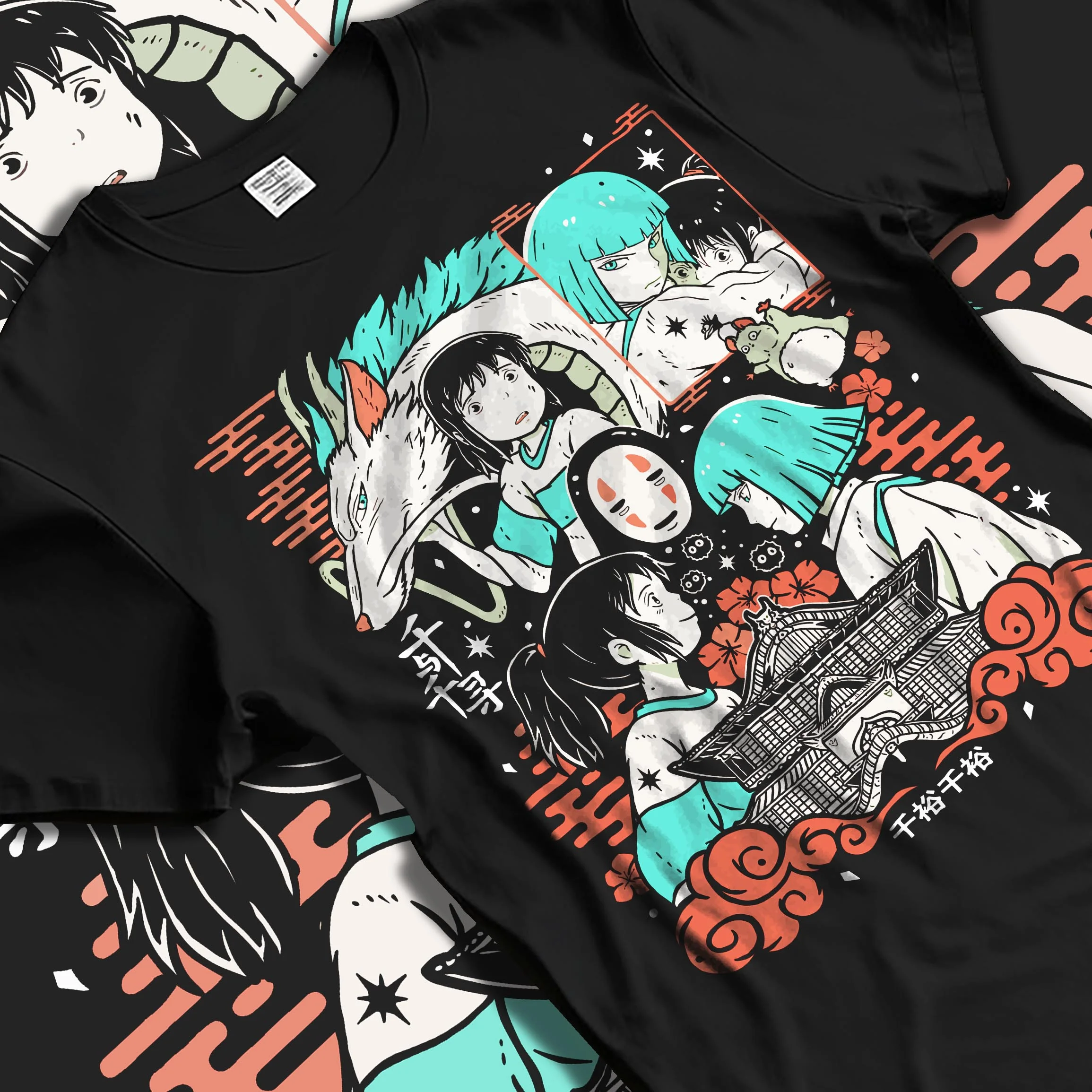 Chihiro & Haku Studio Ghibli Spirited Away Anime Hoodie - Image 5