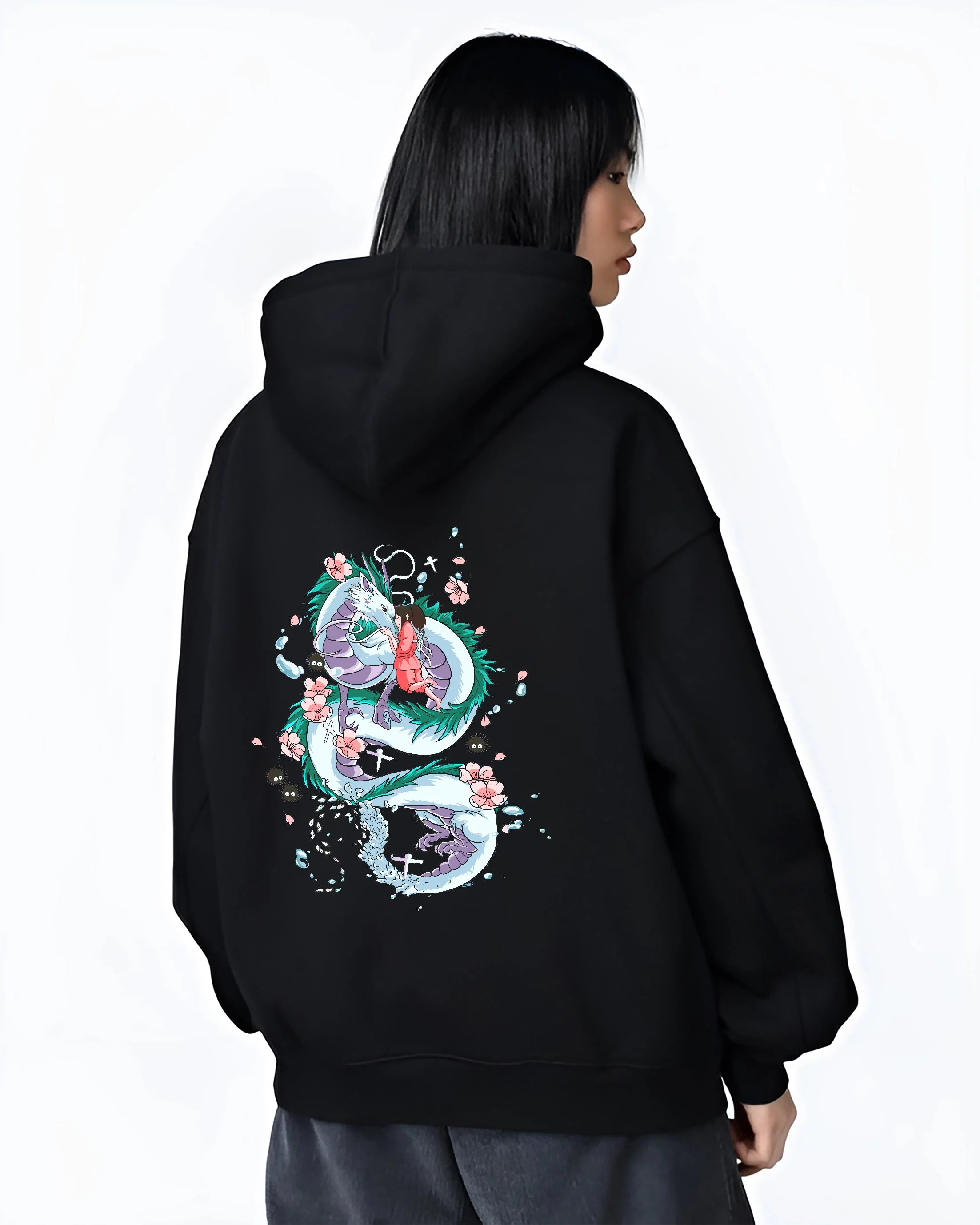 Chihiro Spirited Away Studio Ghibli Streetwear Hoodie - Image 3