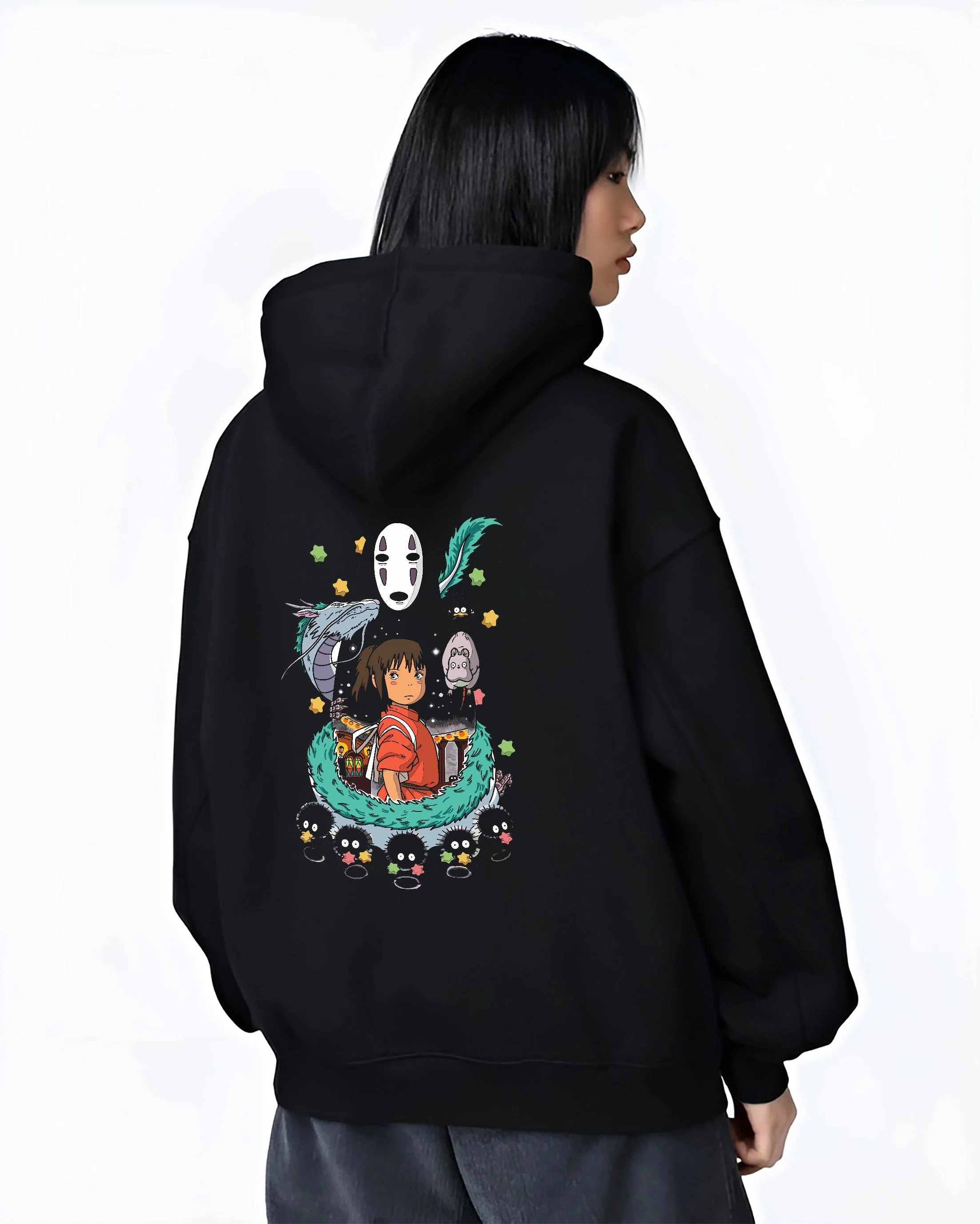 Chihiro & Friends Spirited Away Studio Ghibli Hoodie - Image 3