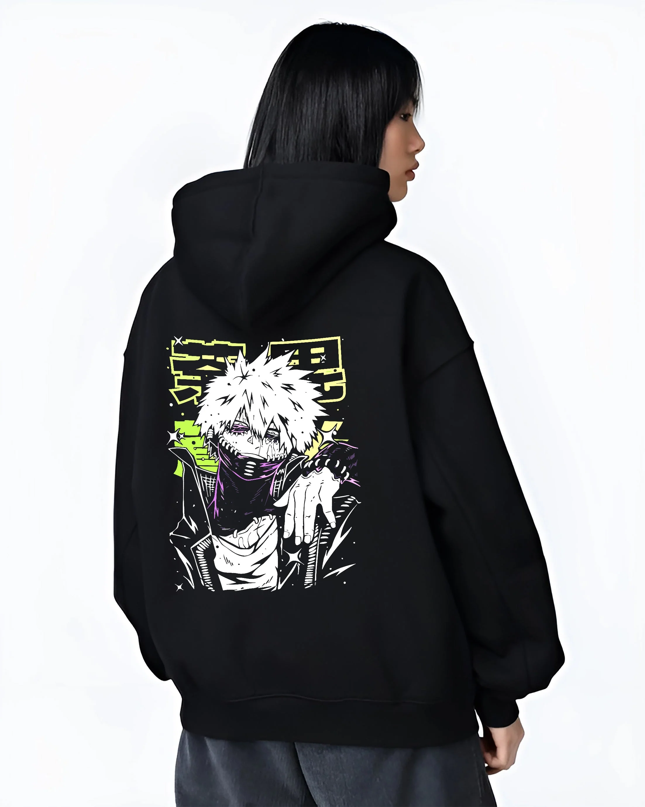 Dabi Blue Flame Villain My Hero Academia Anime Hoodie - Image 3