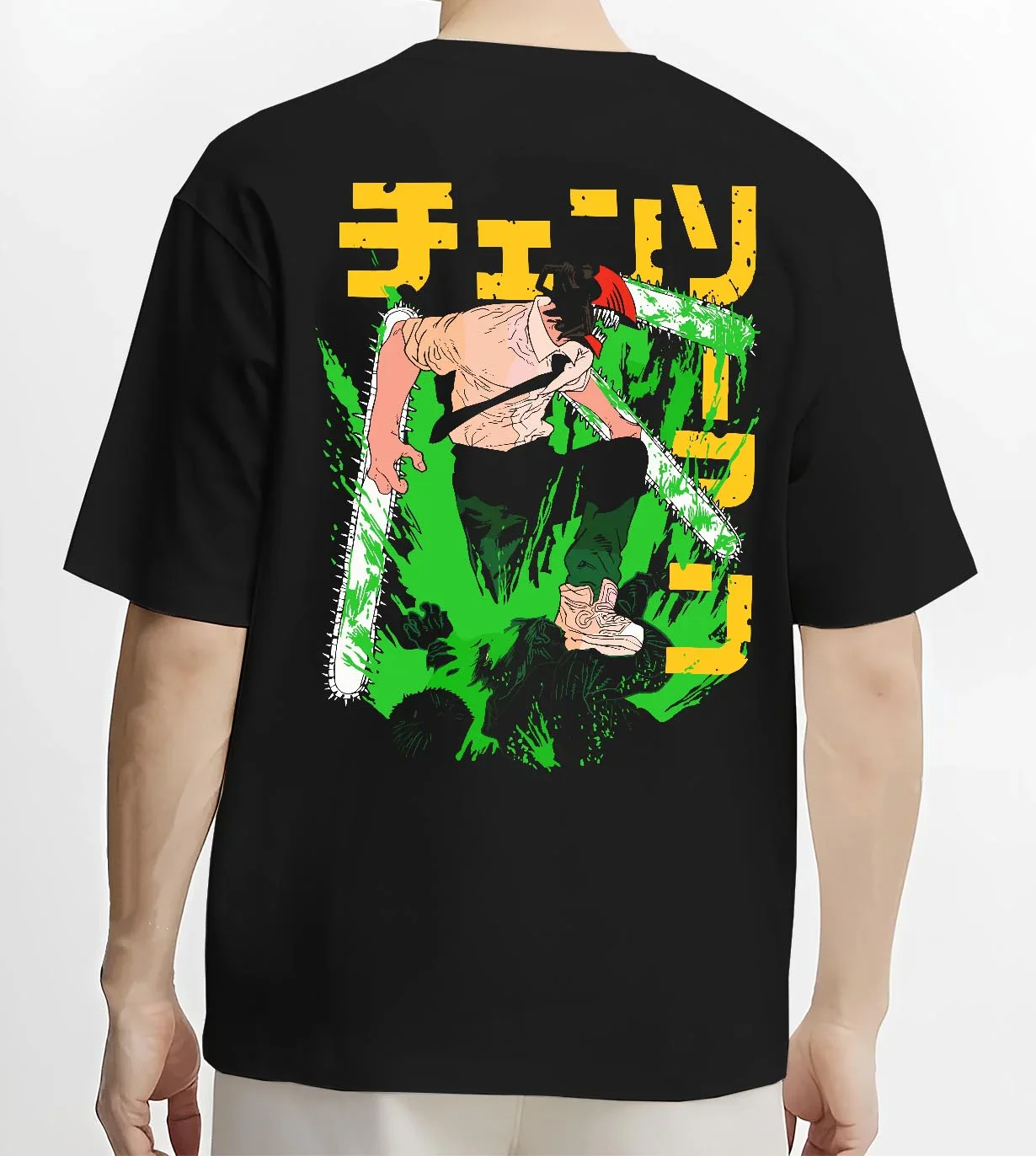 Denji Chainsaw Man Hoodie Devil Hunter Fierce Strike - Image 4