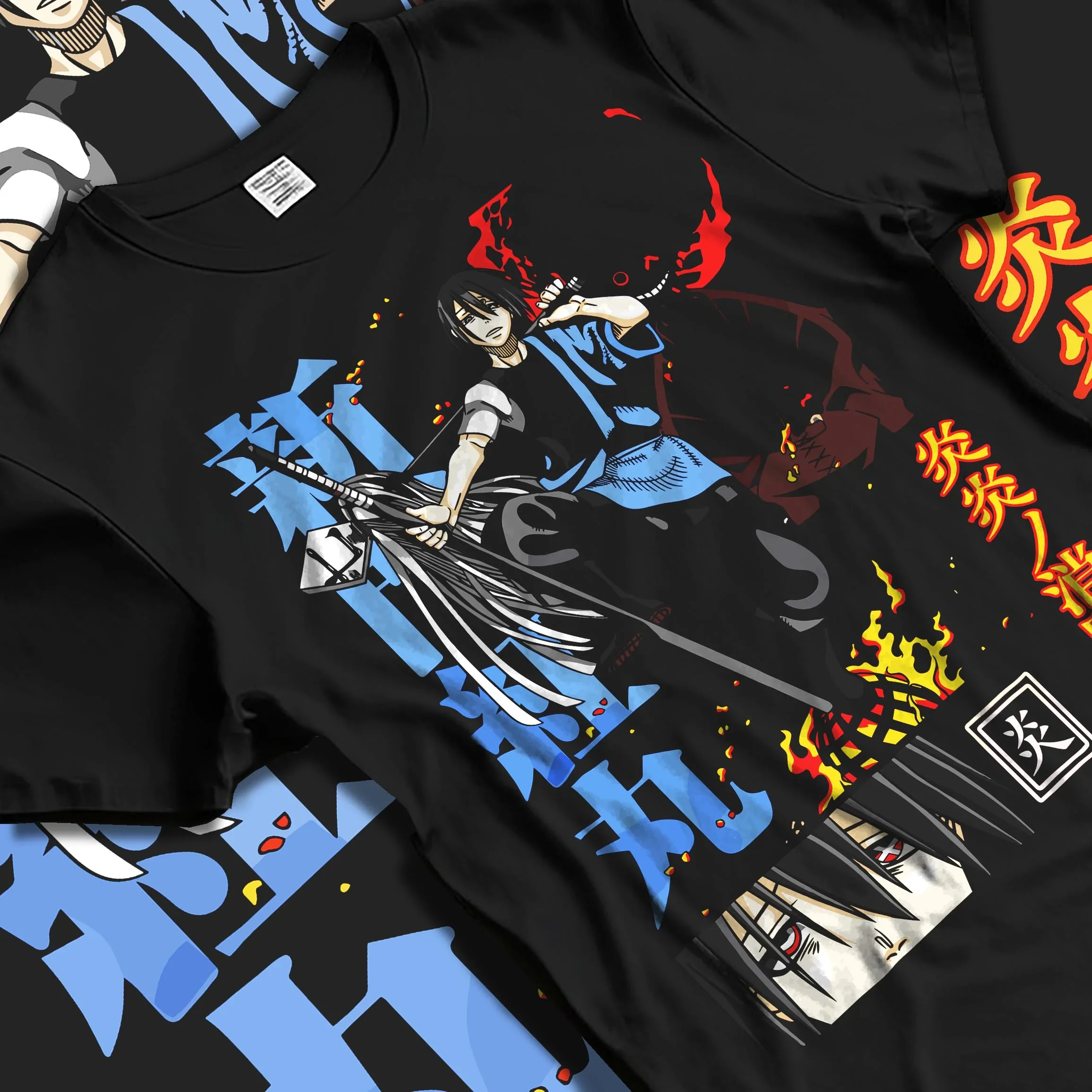 Enma Kozato Hoodie Katekyo Hitman Reborn Blue Flames - Image 5