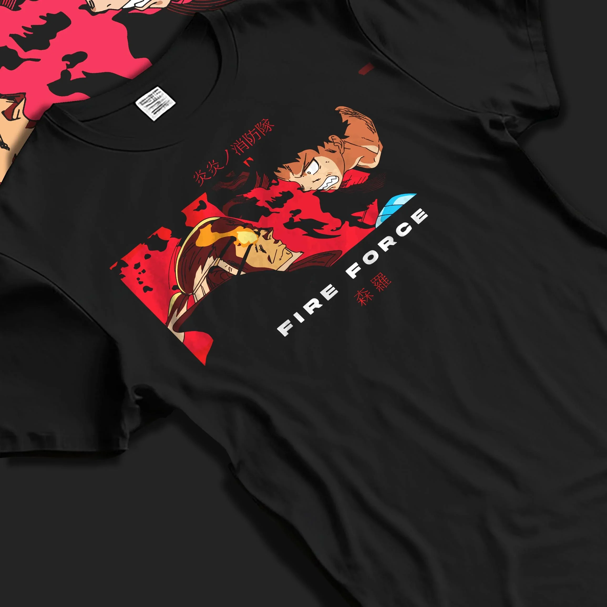 Fire Force Hoodie Shinra Kusakabe Burning Kick Pose - Image 5