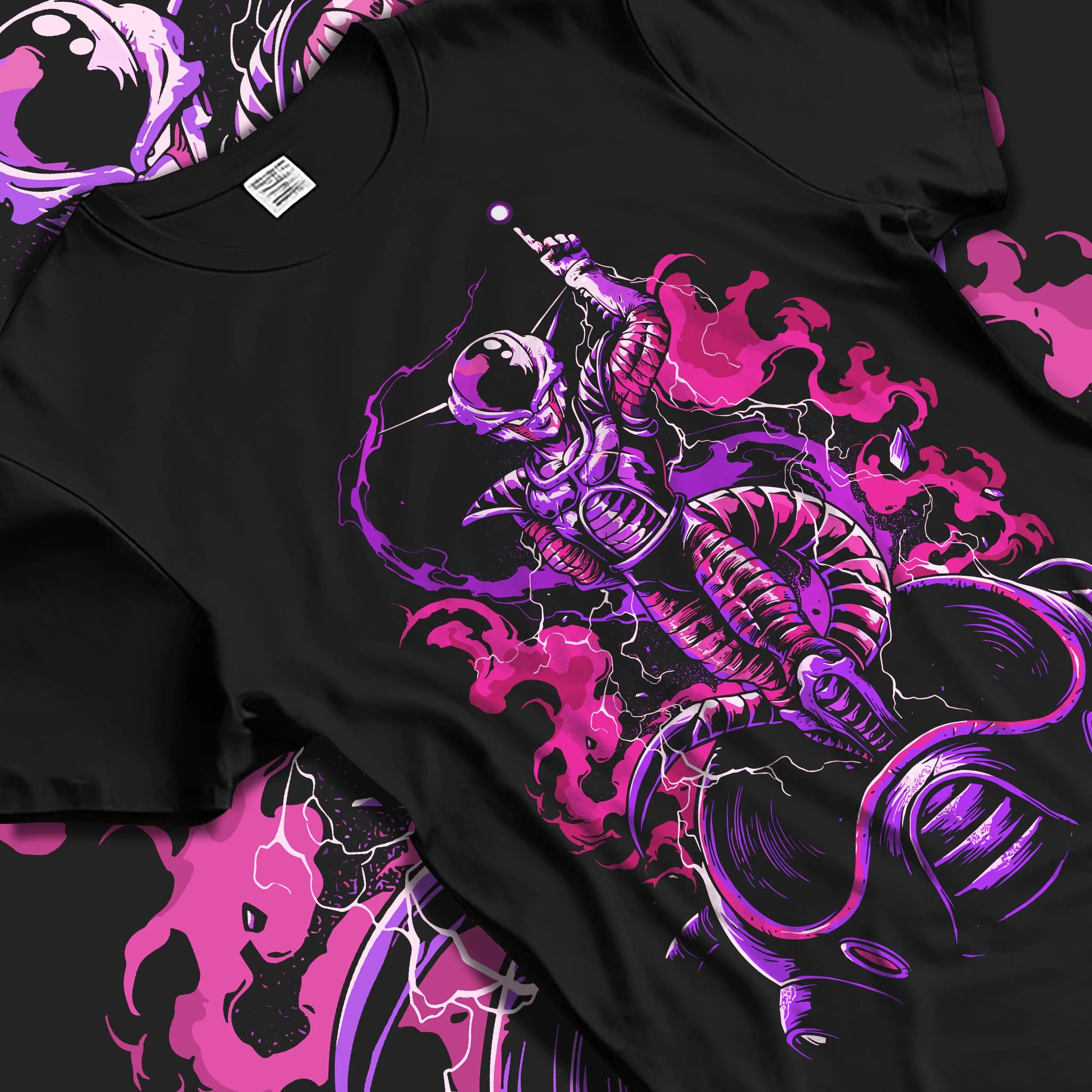 Frieza Dragon Ball Z Hoodie First Form Anime Power Pose - Image 5