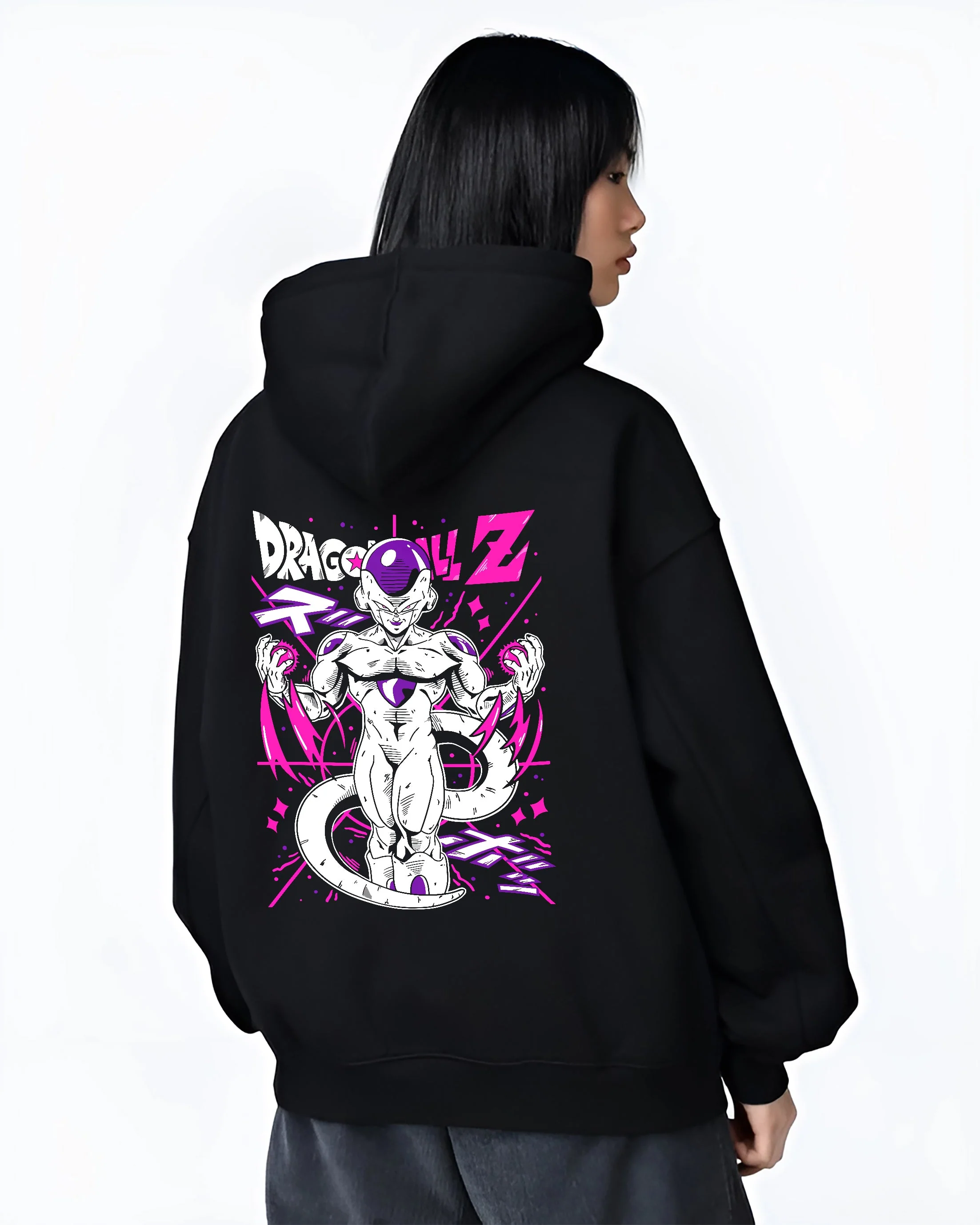 Frieza vs Goku Dragon Ball Z Hoodie Final Form Showdown - Image 3