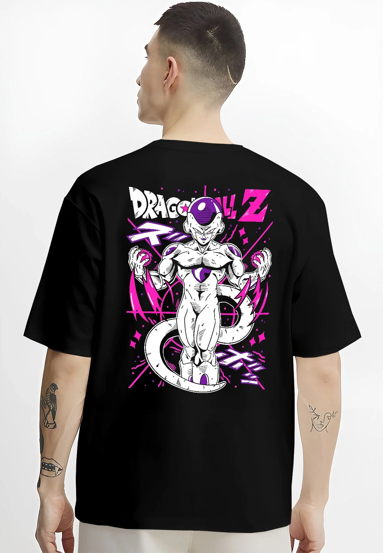 Frieza vs Goku Dragon Ball Z Hoodie Final Form Showdown - Image 4