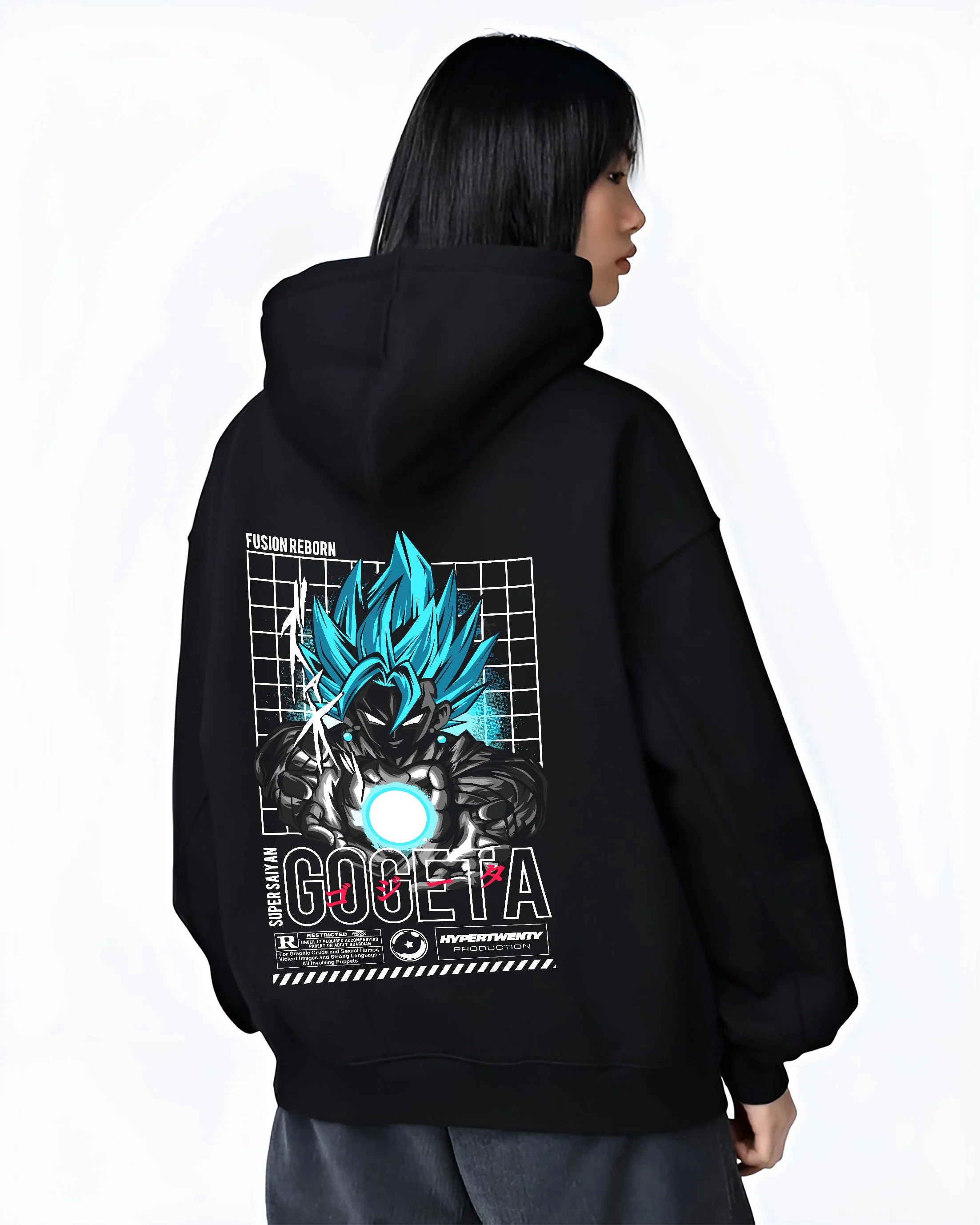 Gogeta Super Saiyan Fusion Reborn Dragon Ball Z Hoodie - Image 3