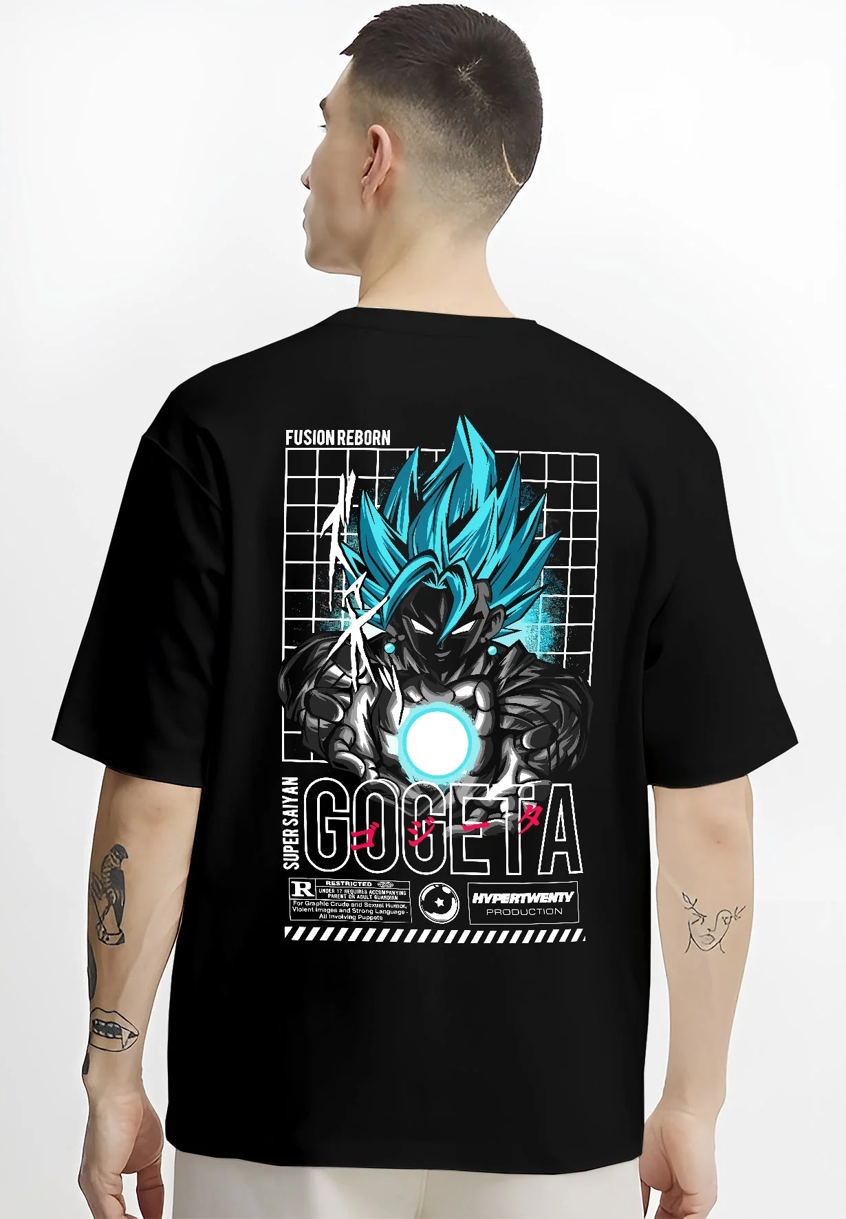 Gogeta Super Saiyan Fusion Reborn Dragon Ball Z Hoodie - Image 4
