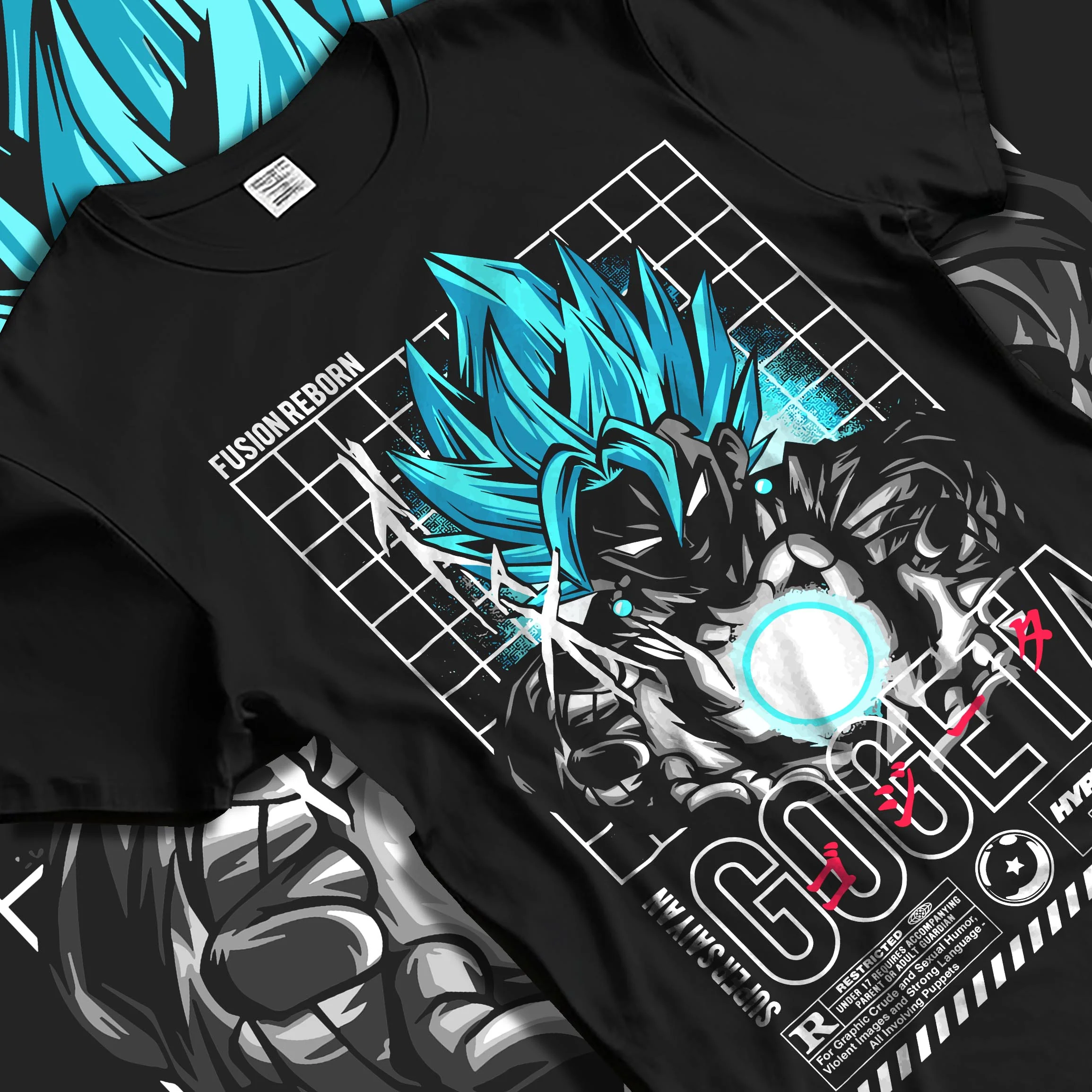 Gogeta Super Saiyan Fusion Reborn Dragon Ball Z Hoodie - Image 5
