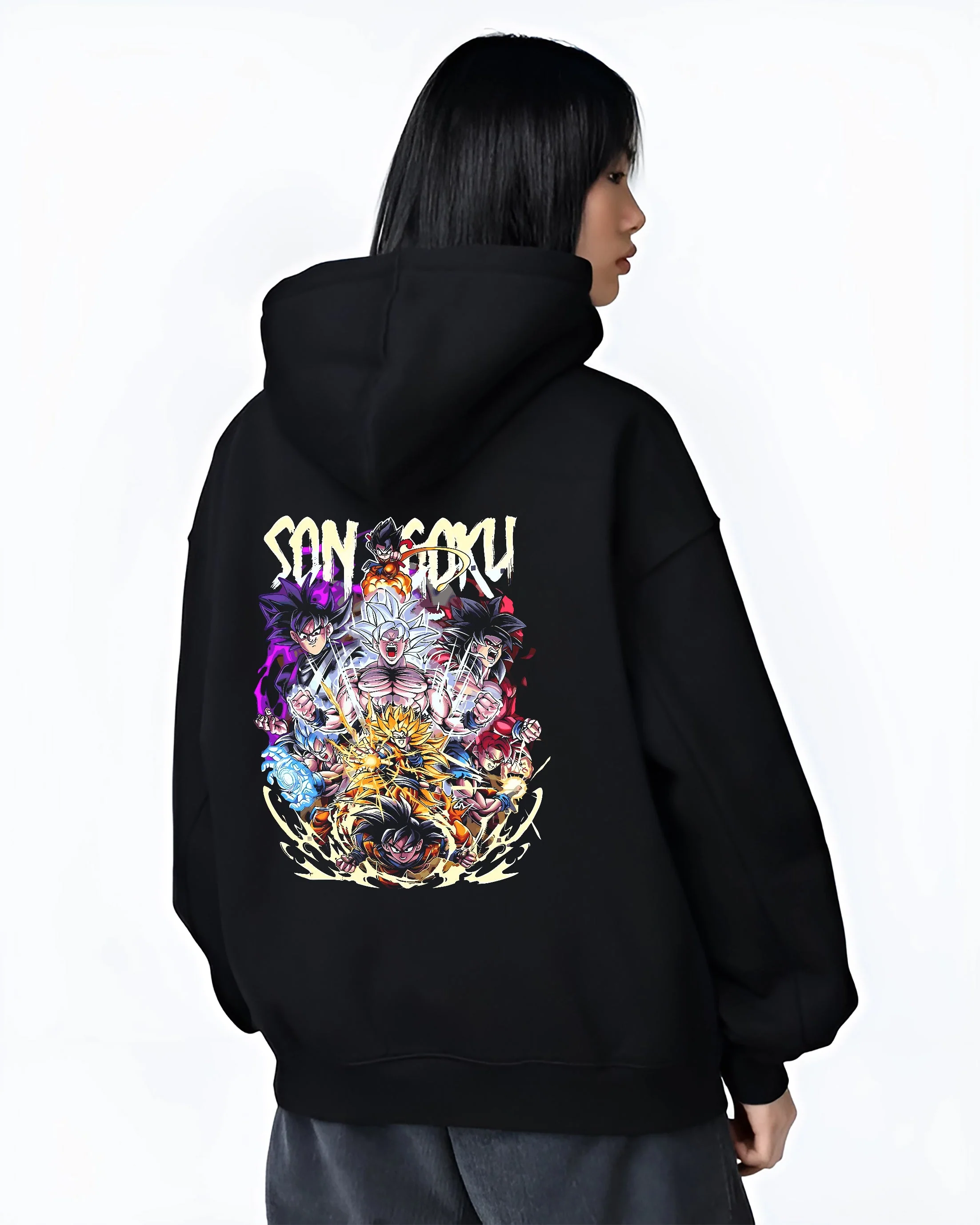 Goku Battle Power Dragon Ball Z Hoodie - Image 3