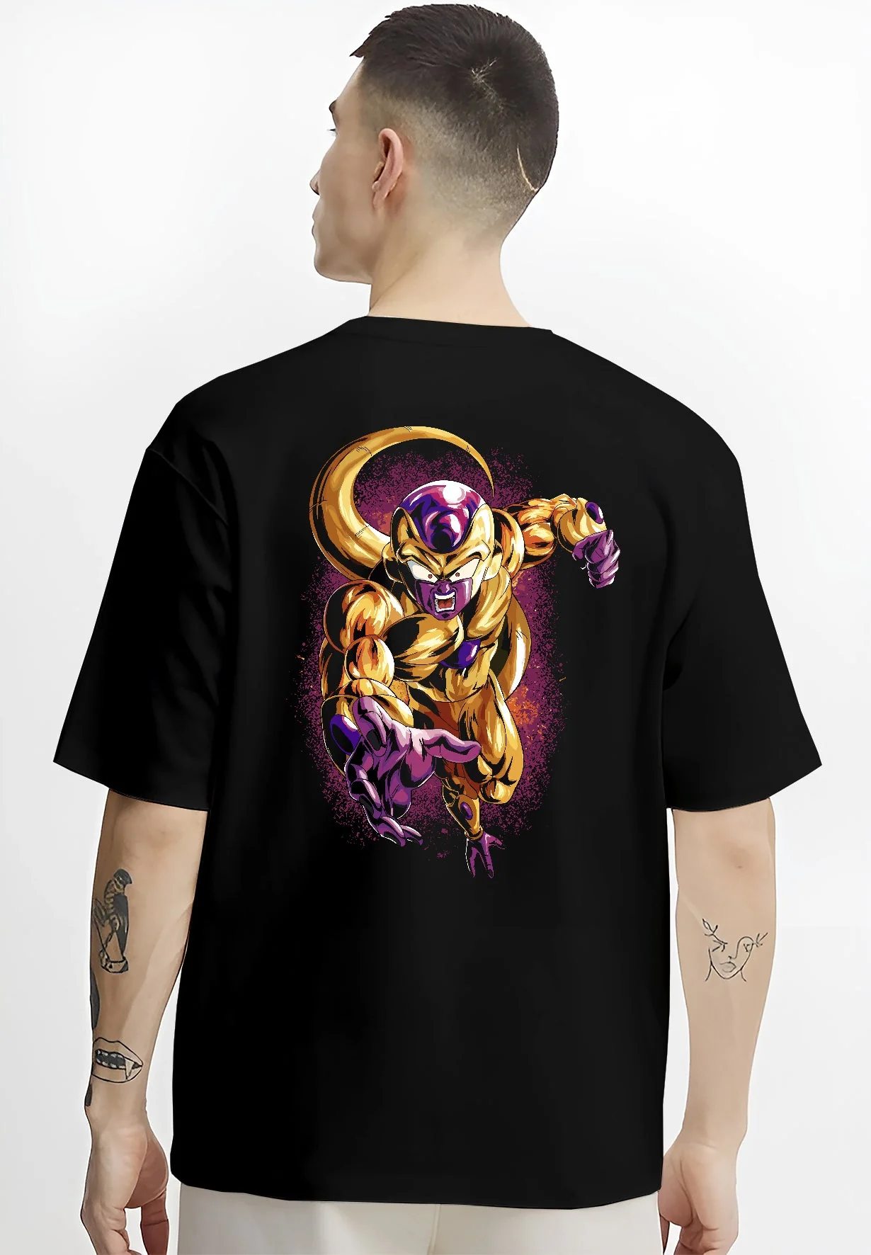 Golden Frieza Final Form Dragon Ball Z Power Pose Hoodie - Image 4