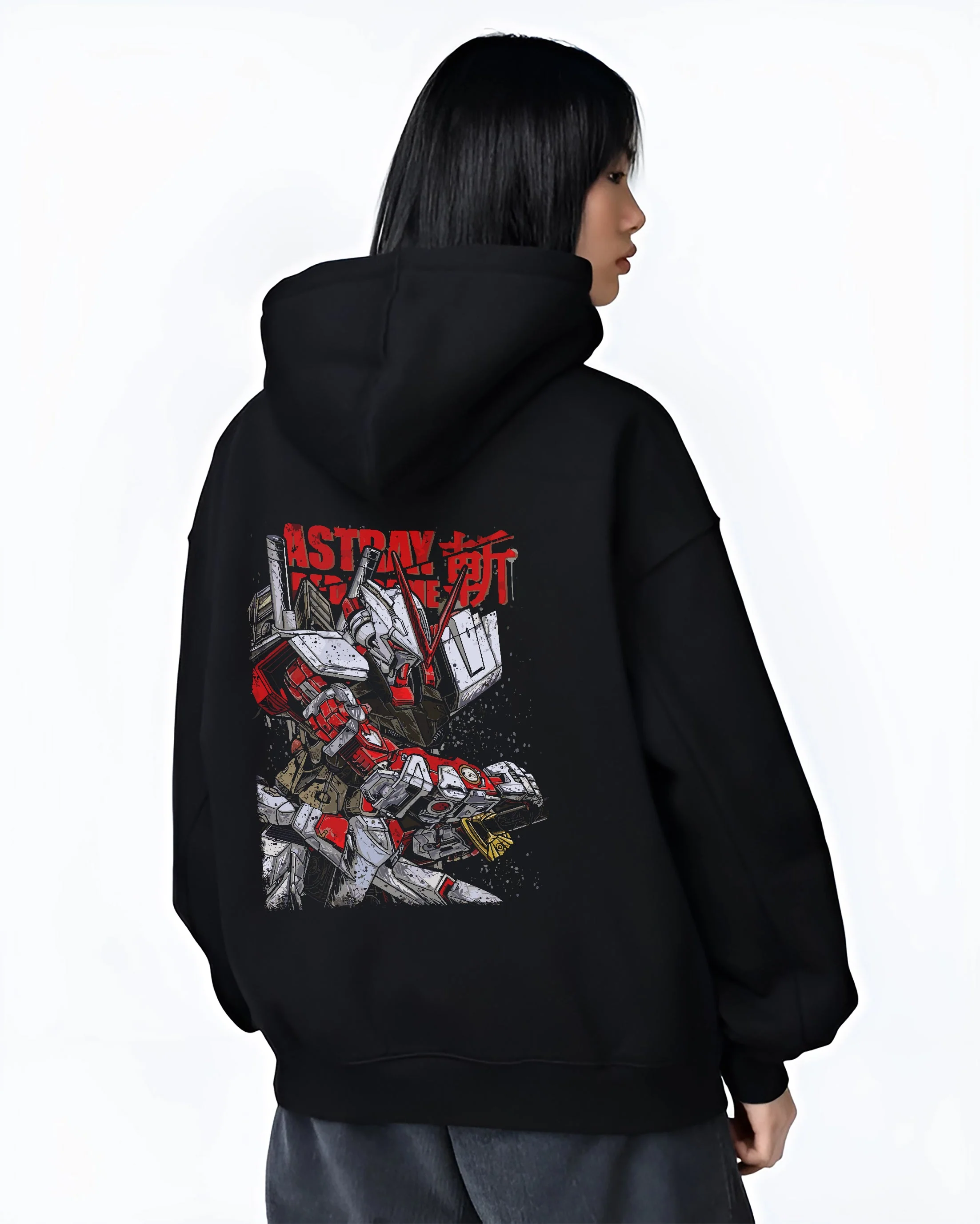 Gundam Astray MBF-P02 Version 2 Mobile Suit Gundam Hoodie - Image 3
