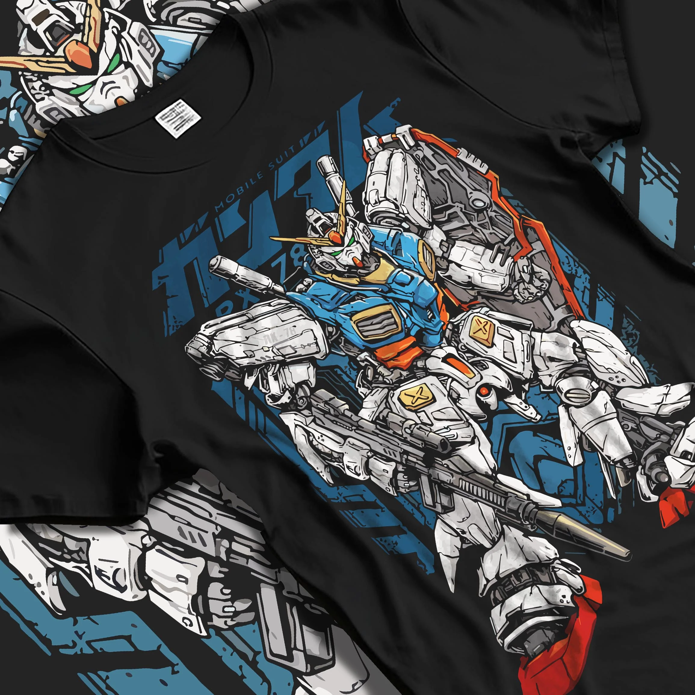 Gundam RX-78-2 V3 Retro Mobile Suit Gundam Hoodie - Image 5
