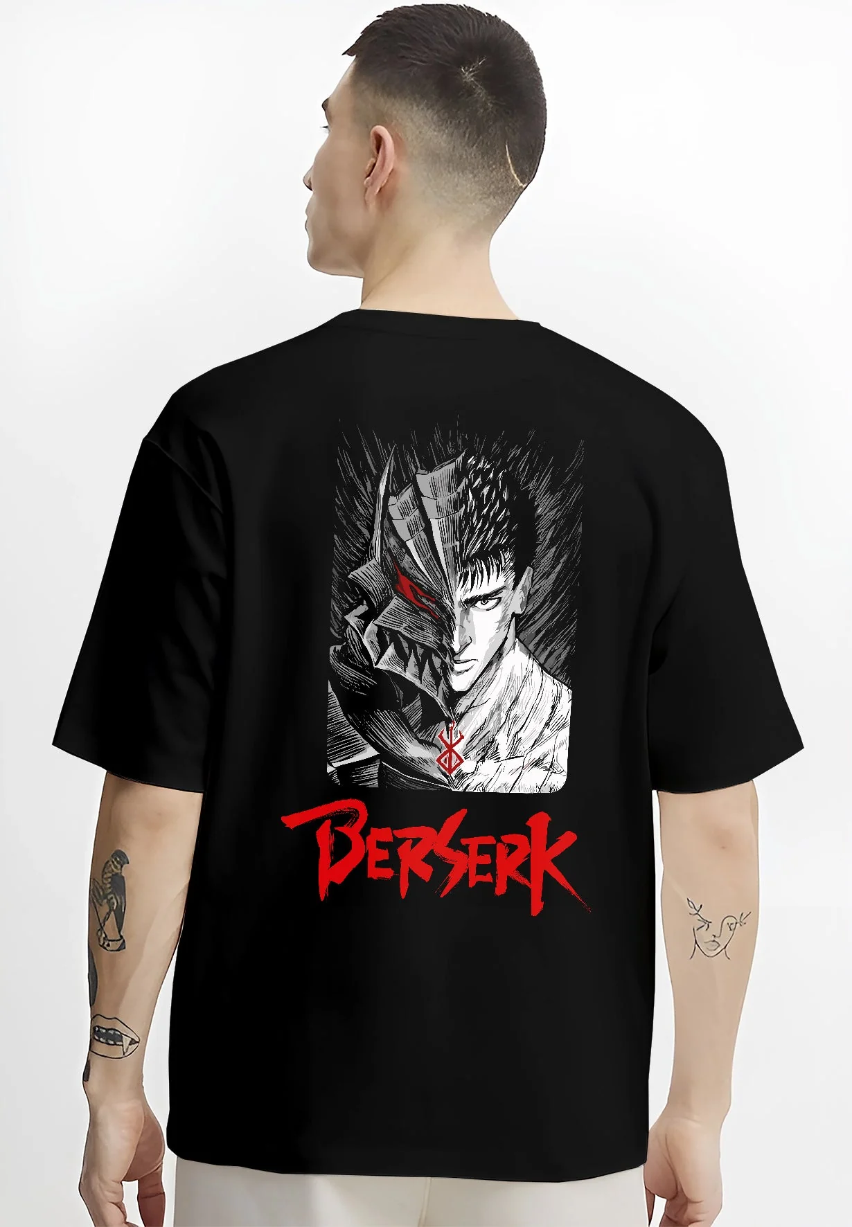 Guts Black Swordsman Berserker Armour Berserk Hoodie - Image 4