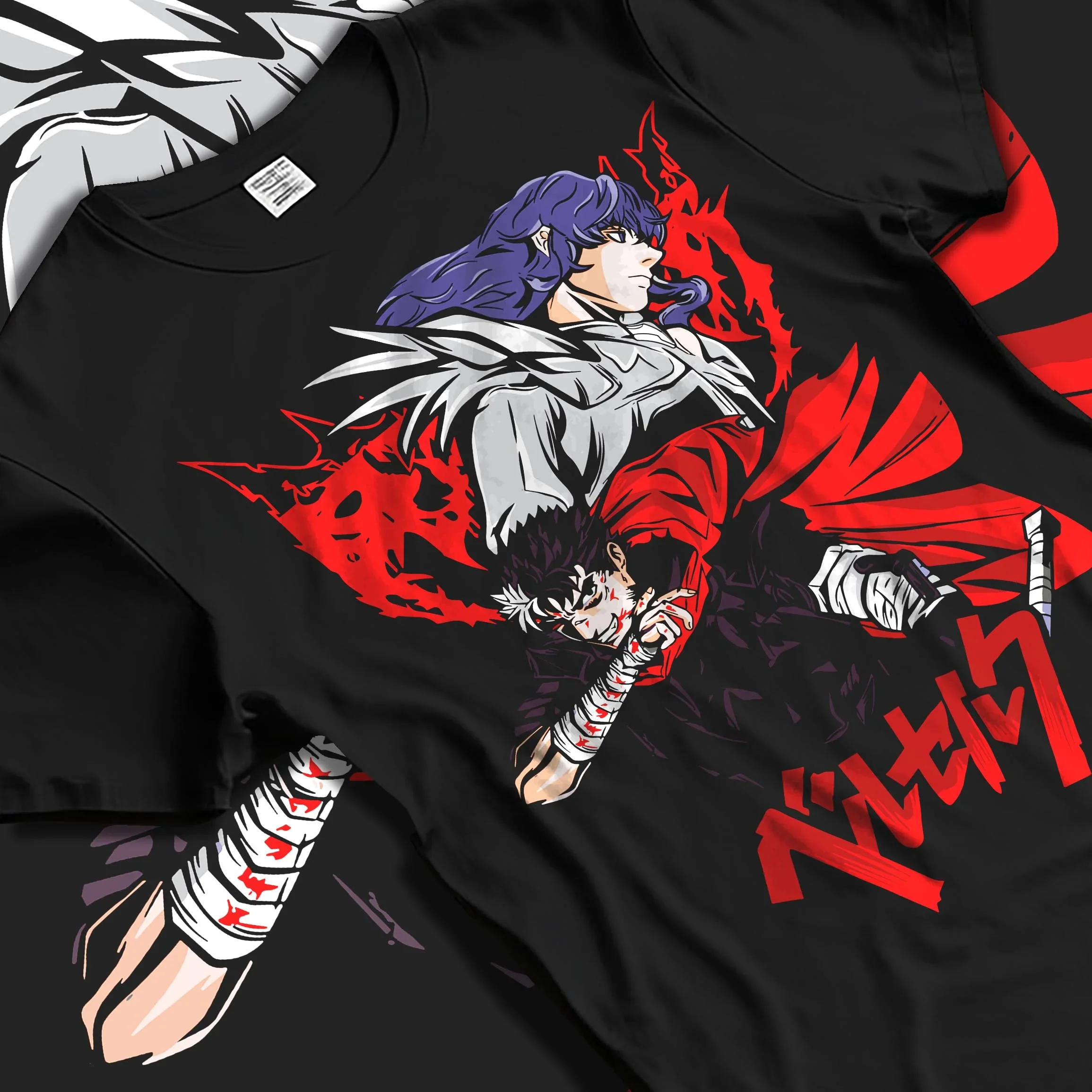 Guts vs Griffith Hoodie Berserk Bloody Sword Battle - Image 5