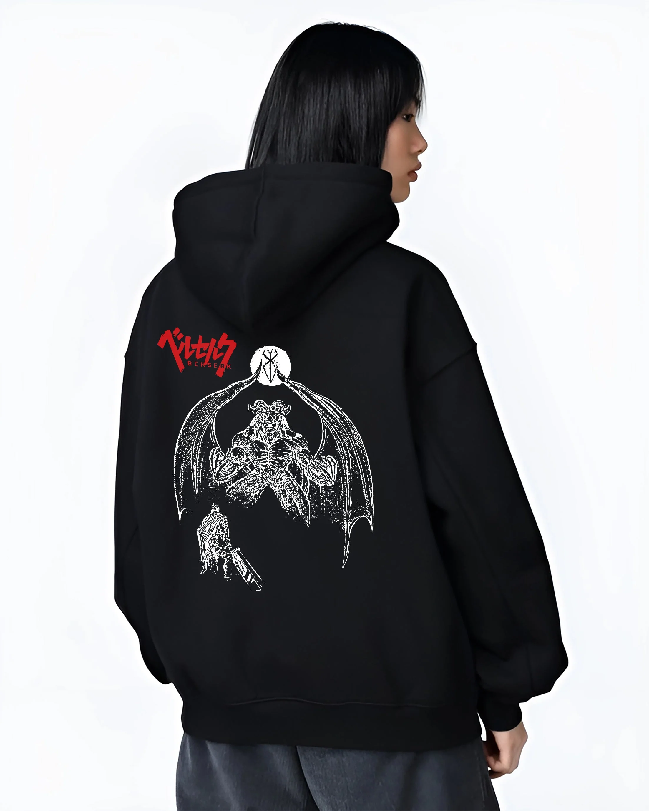 Guts x Zodd Berserk Eclipse Battle Premium Hoodie - Image 4