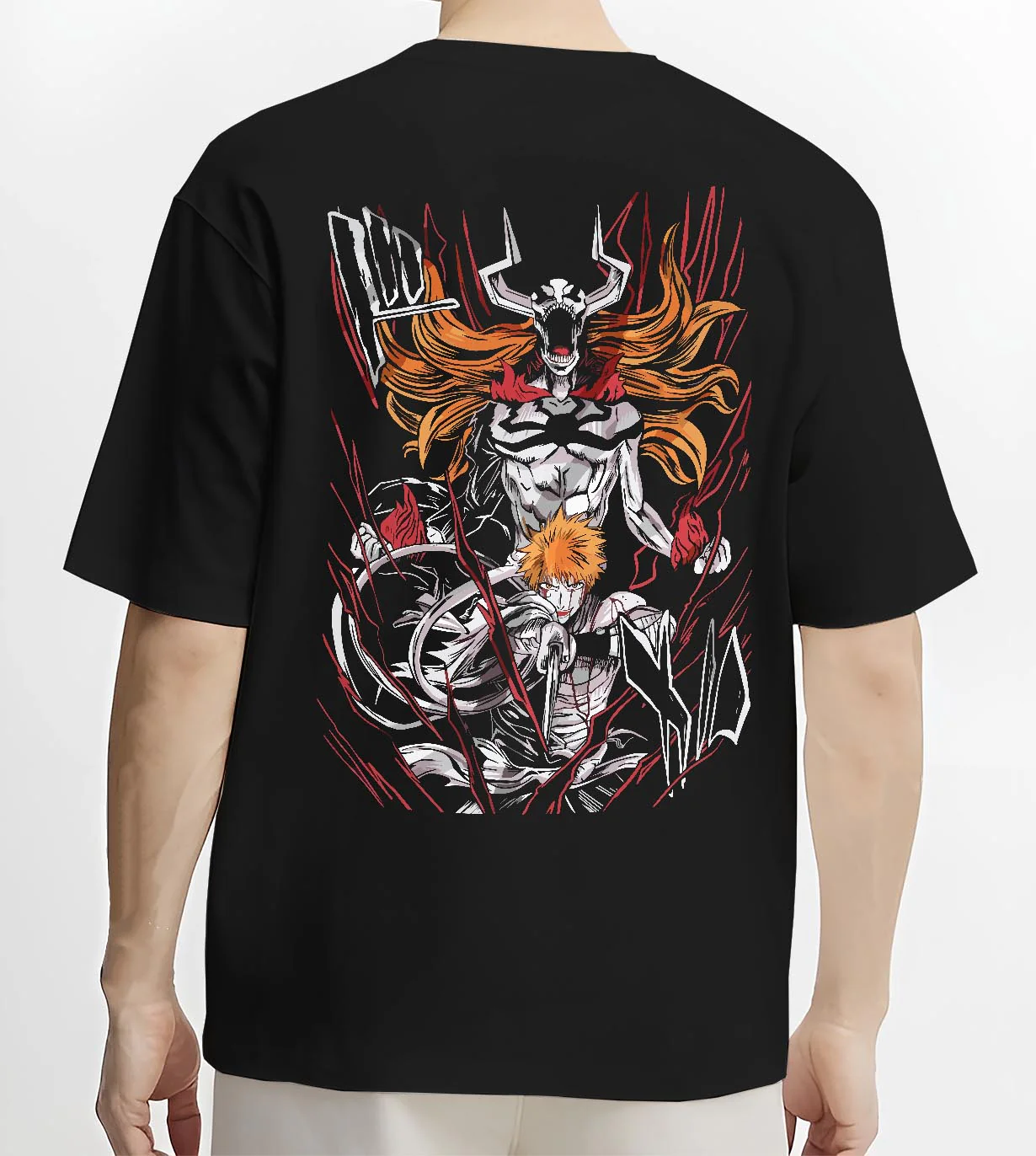 Hollow Ichigo Kurosaki Bleach Vasto Lorde Bankai Hoodie - Image 4