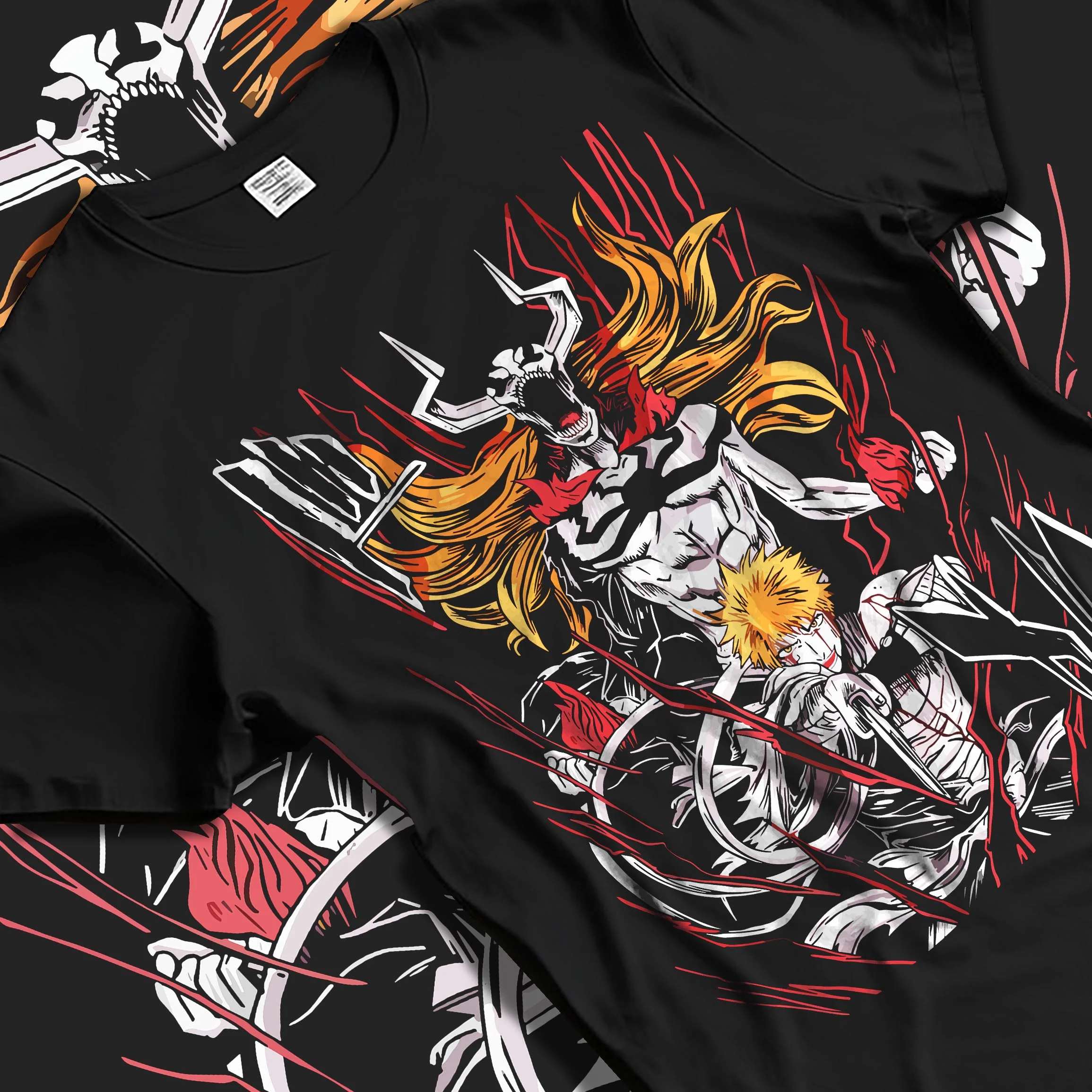 Hollow Ichigo Kurosaki Bleach Vasto Lorde Bankai Hoodie - Image 5