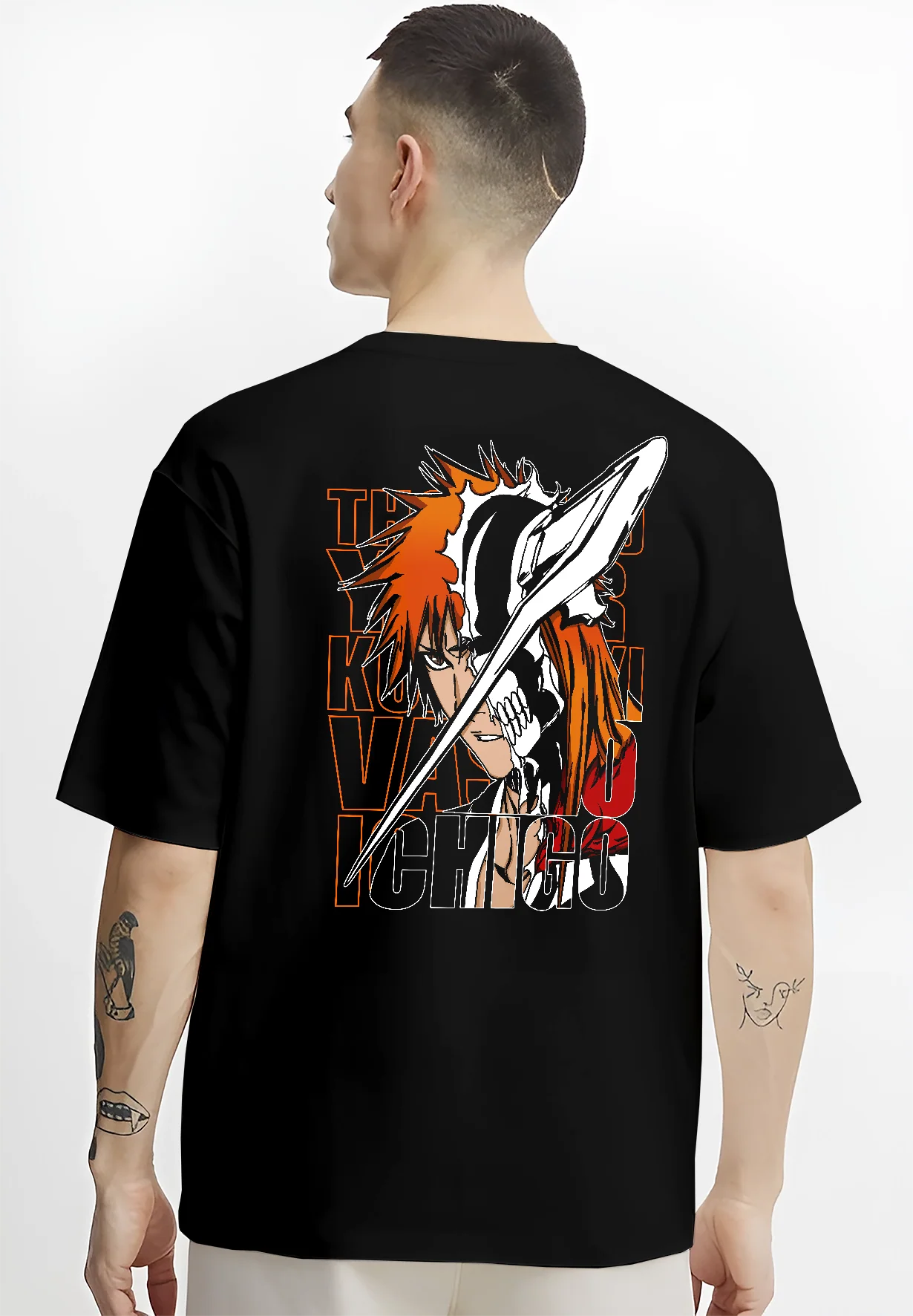 Ichigo Kurosaki Bleach Thousand-Year Blood War Anime Hoodie - Image 3