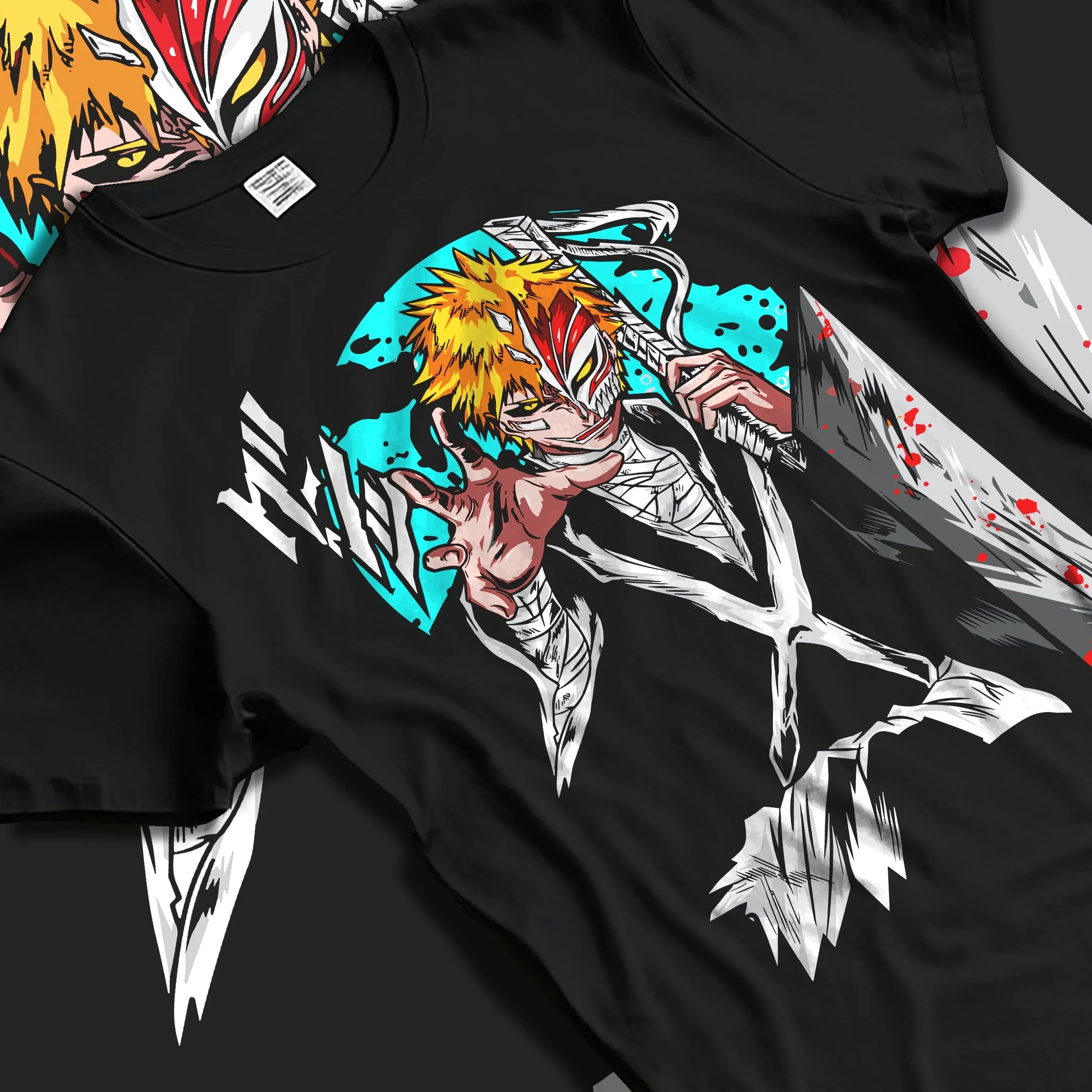 Ichigo Hollow Mask Hoodie Bleach Anime Warrior Jumper - Image 5