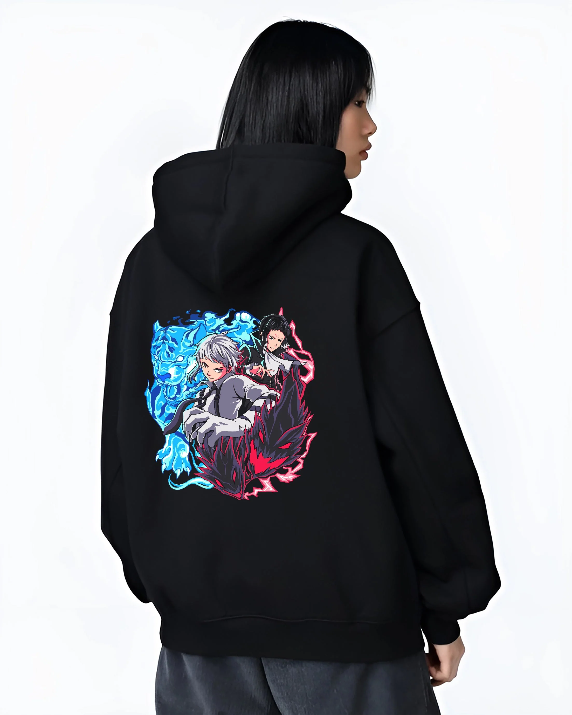 Osamu Dazai & Atsushi Bungo Stray Dogs Premium Hoodie - Image 3