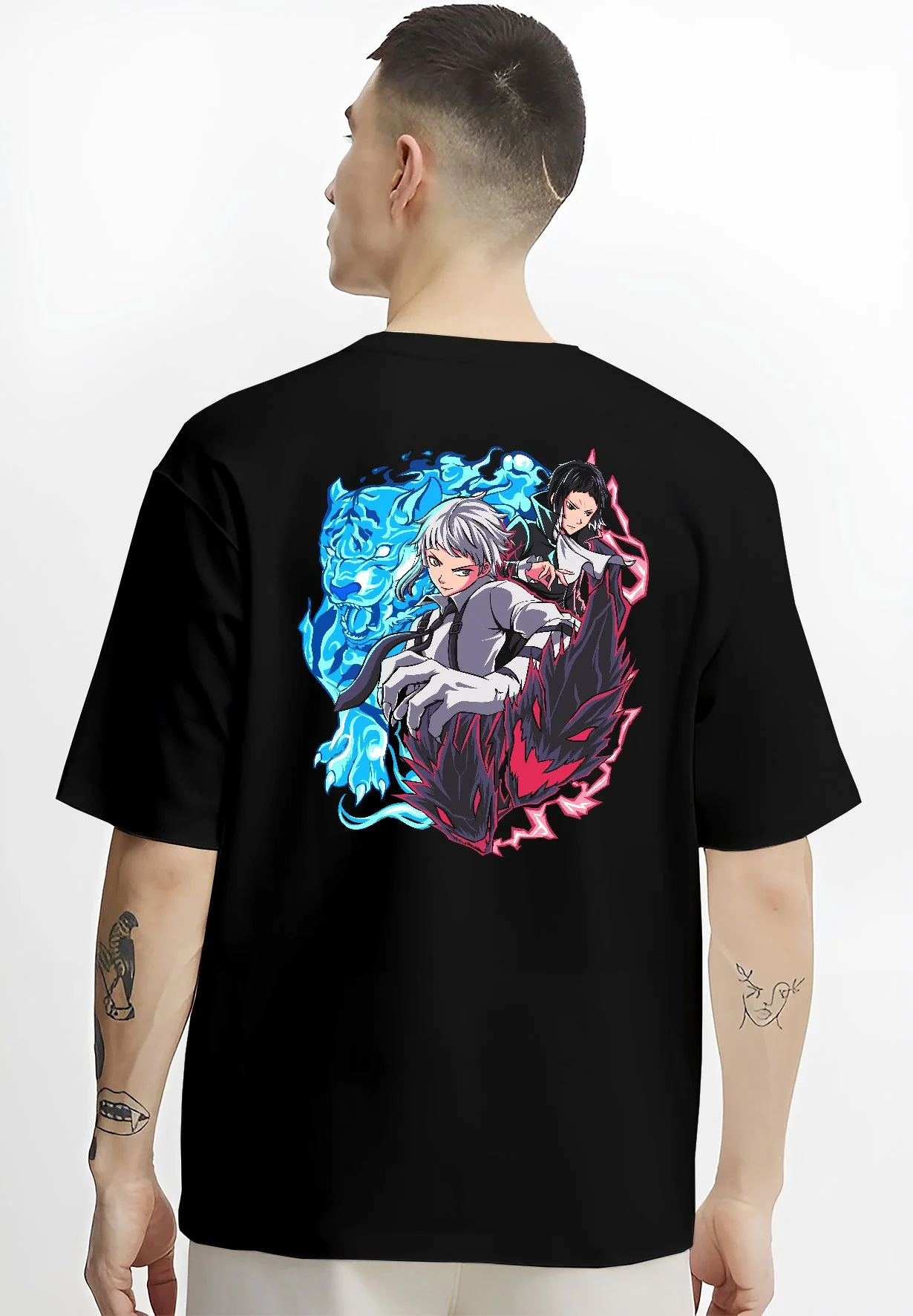 Osamu Dazai & Atsushi Bungo Stray Dogs Premium Hoodie - Image 4