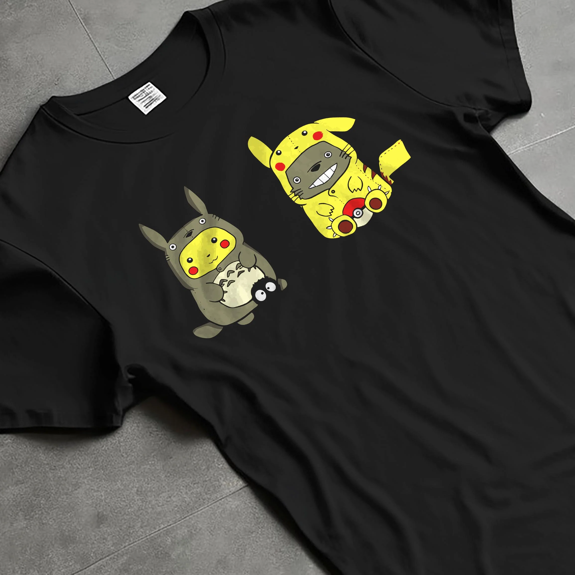 Pikachu Pokémon x My Neighbour Totoro Studio Ghibli Hoodie - Image 4