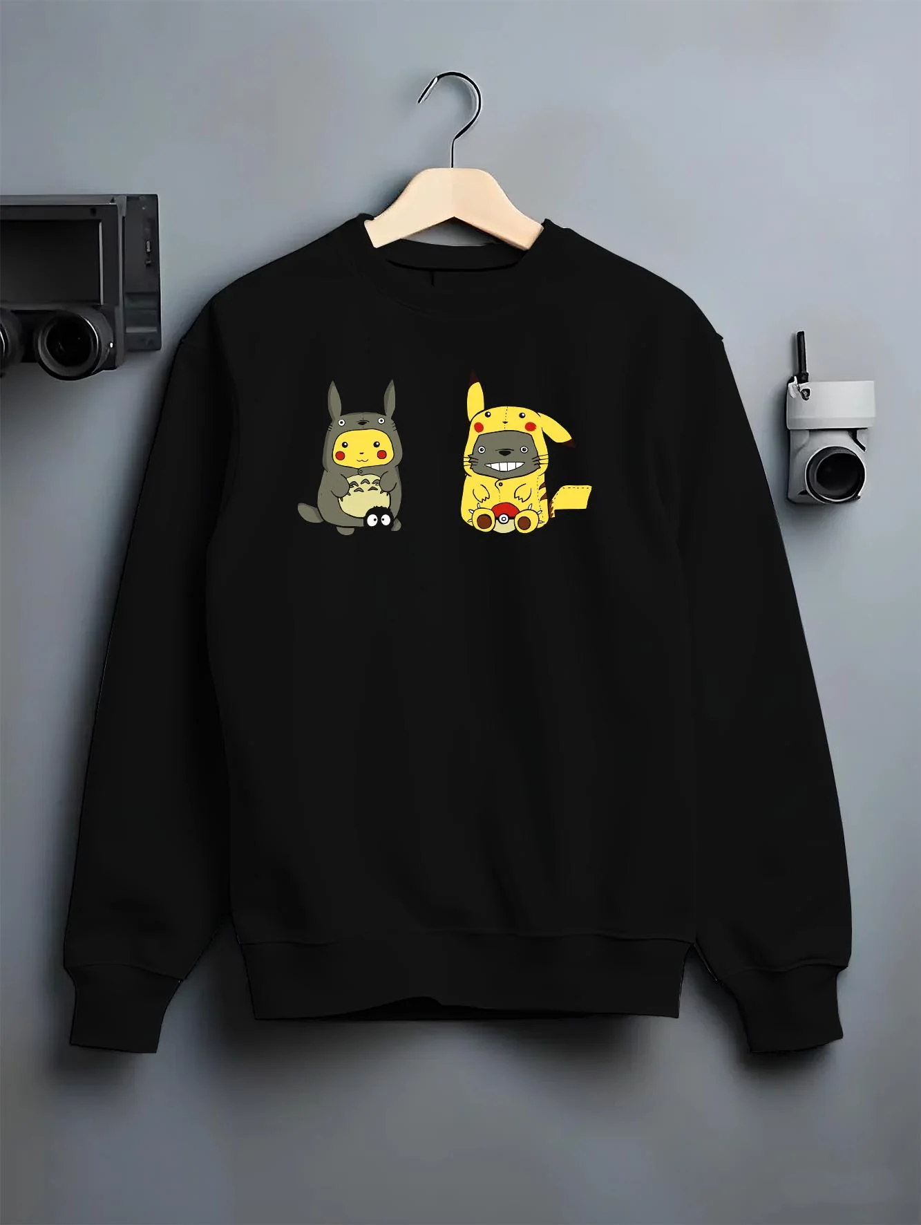 Pikachu Pokémon x My Neighbour Totoro Studio Ghibli Hoodie - Image 5