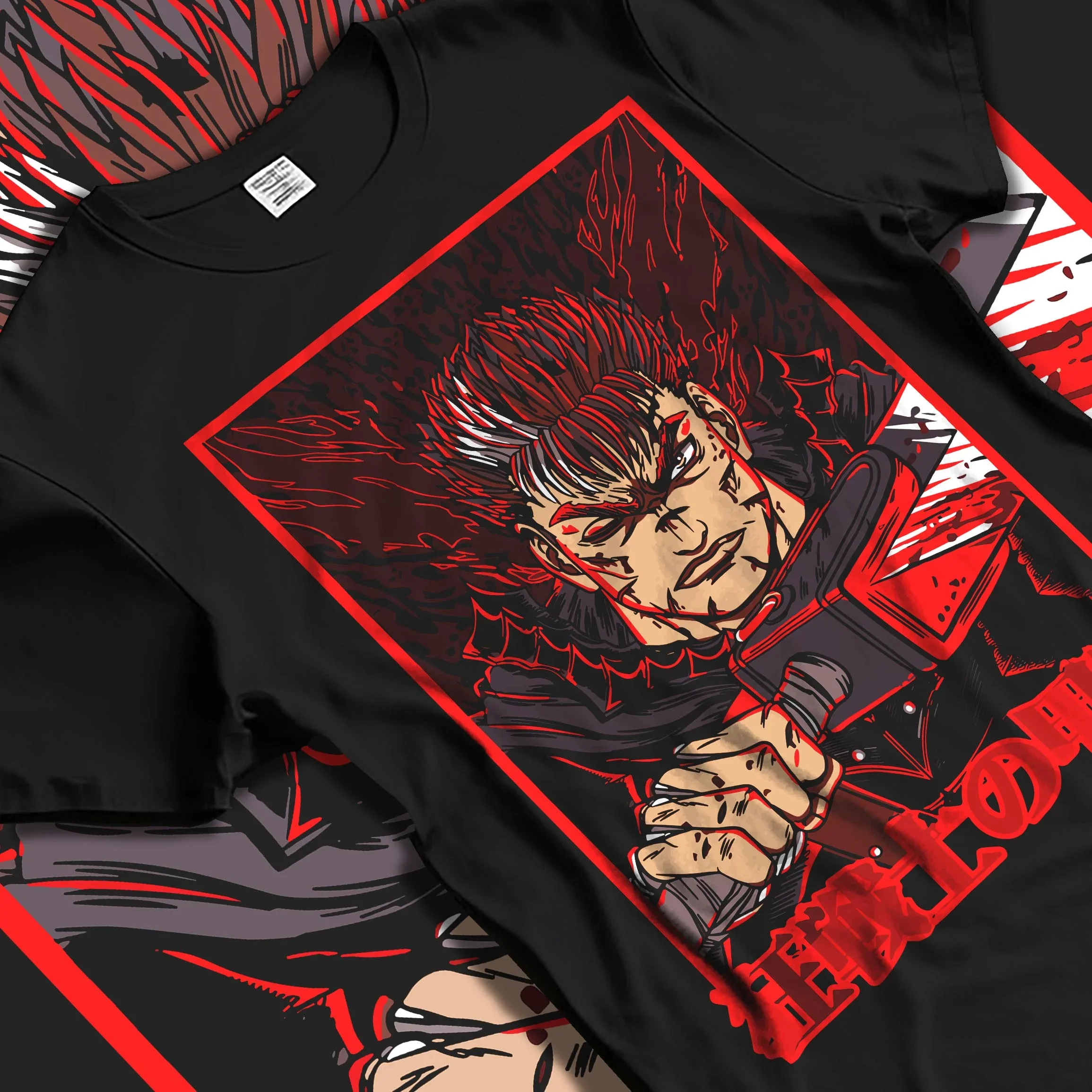 Guts Power Up Berserk Hoodie Dark Hoodie - Image 5