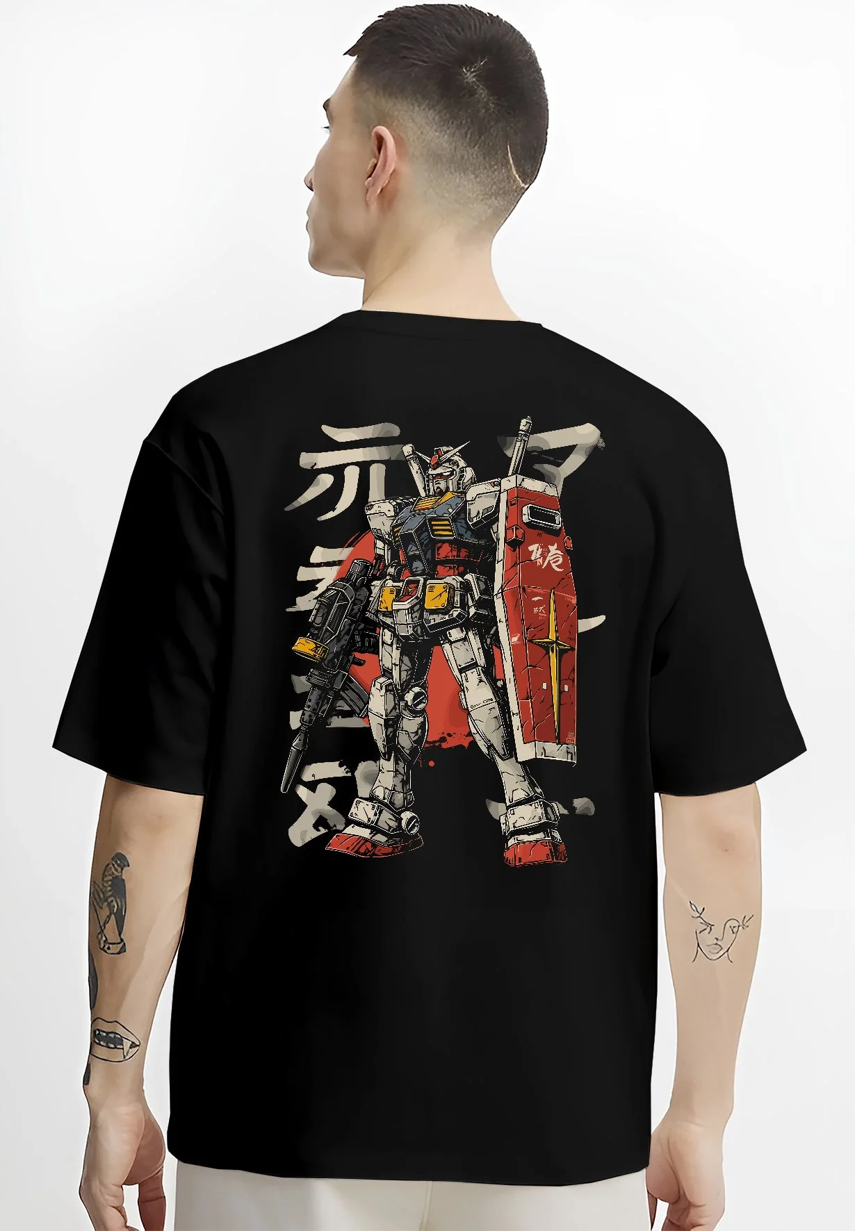 RX-78-2 Gundam Mobile Suit Gundam Retro Anime Hoodie - Image 4