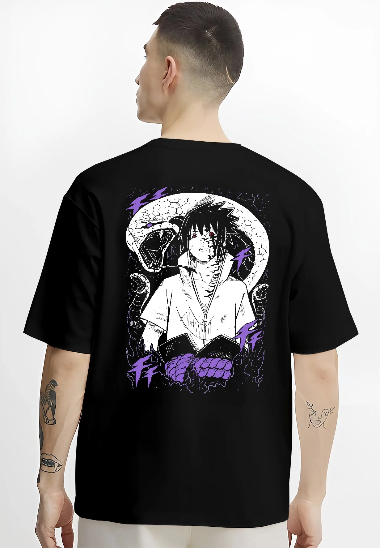 Sasuke Uchiha Naruto Susanoo Mangekyo Sharingan Hoodie - Image 4