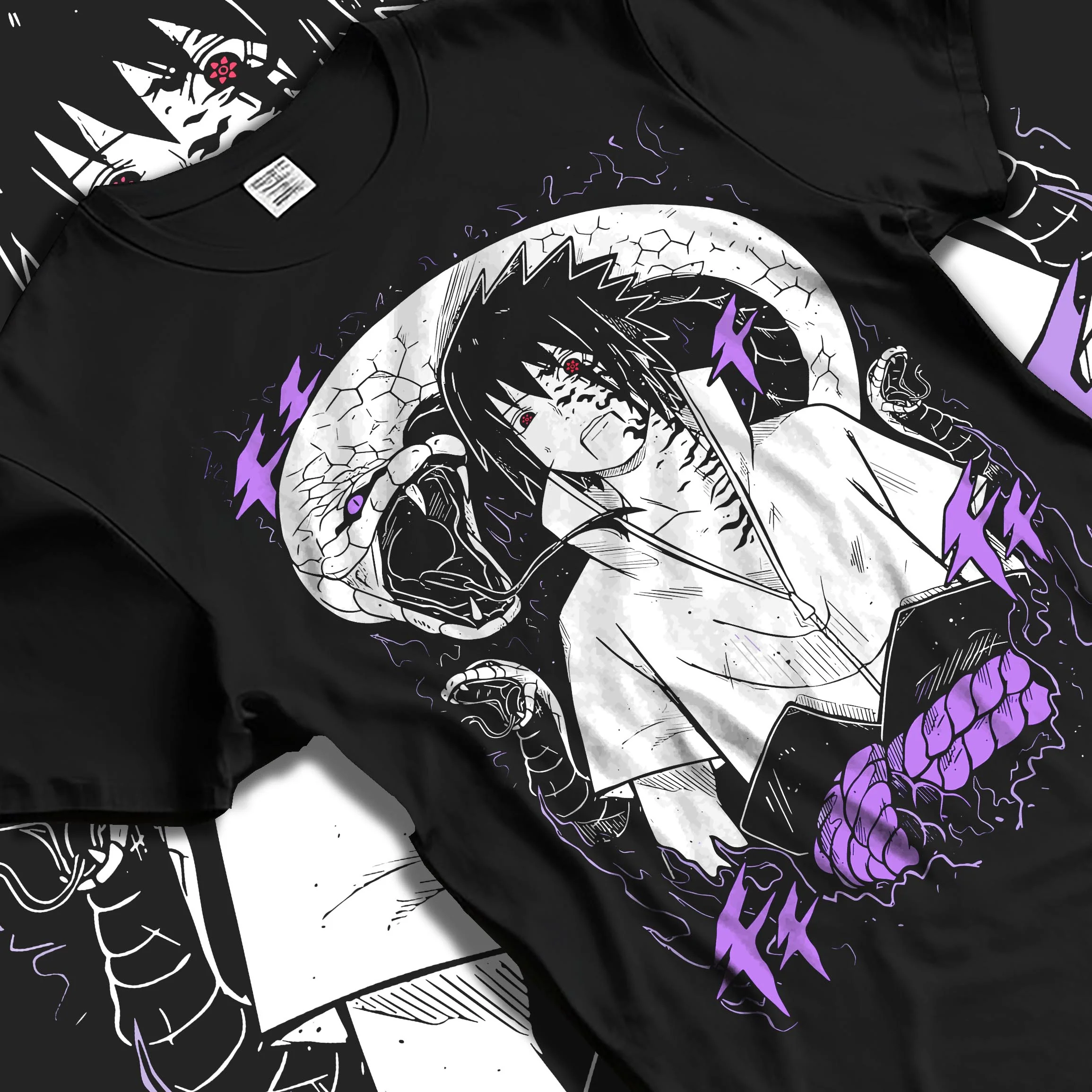 Sasuke Uchiha Naruto Susanoo Mangekyo Sharingan Hoodie - Image 5