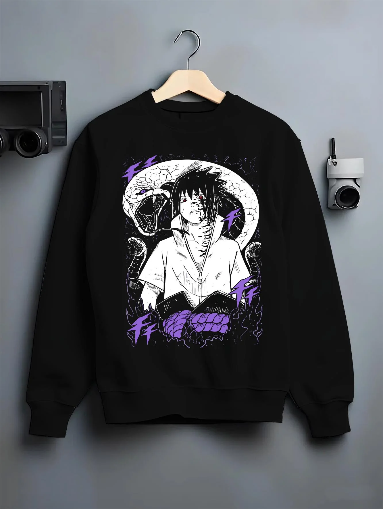 Sasuke Uchiha Naruto Susanoo Mangekyo Sharingan Hoodie - Image 6