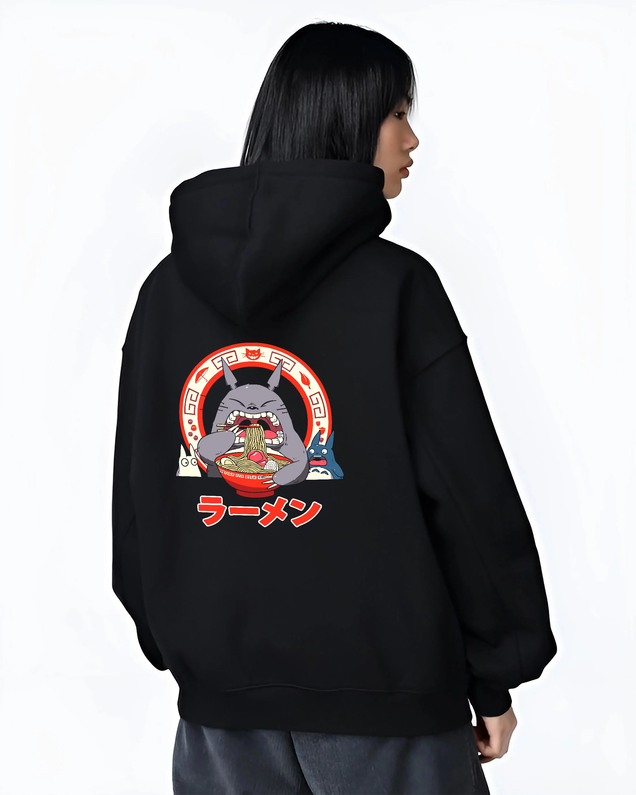 Totoro Ramen My Neighbour Totoro Studio Ghibli Hoodie - Image 3