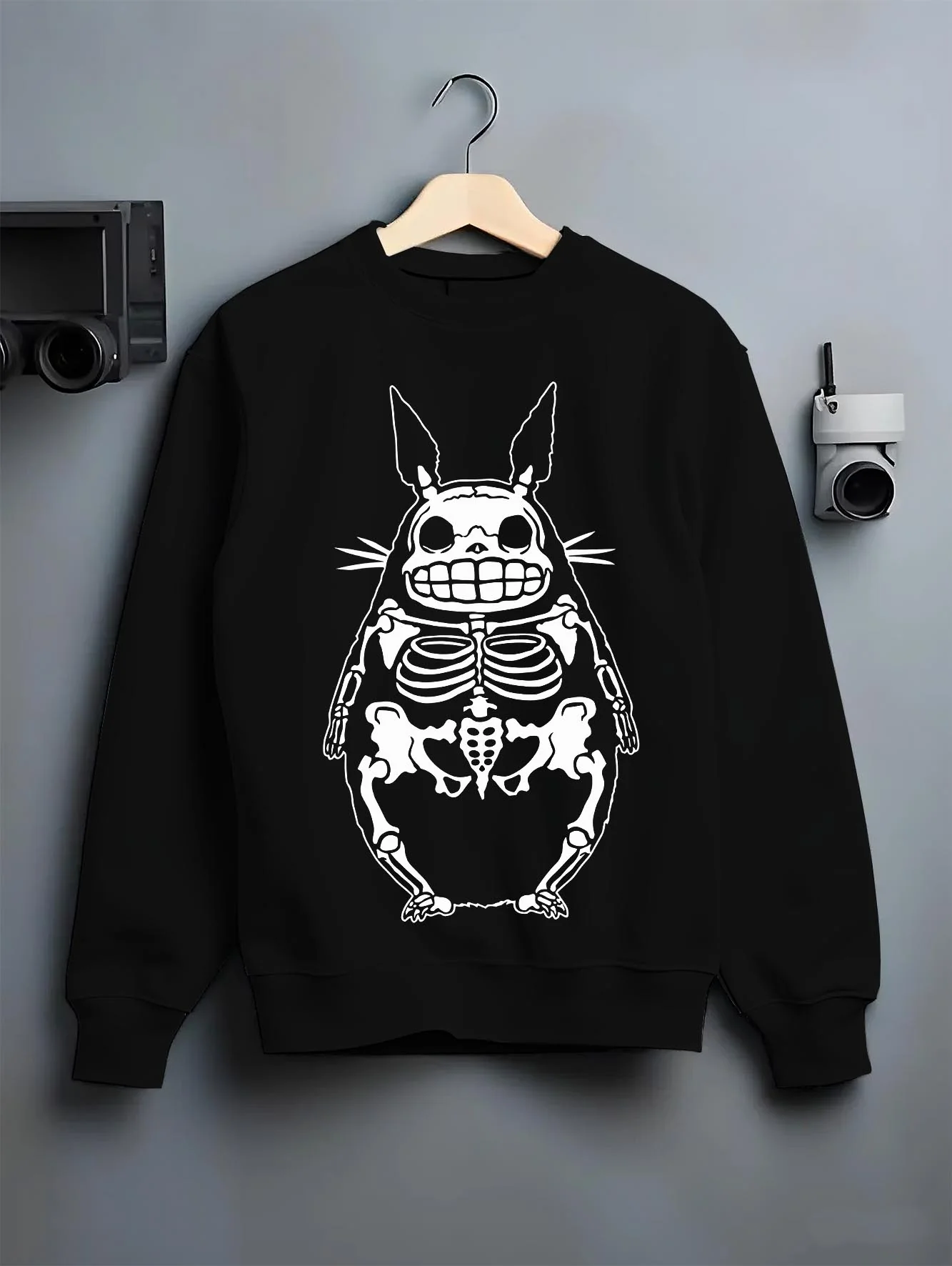 Totoro Studio Ghibli Forest Spirit Skeleton Hoodie - Image 6